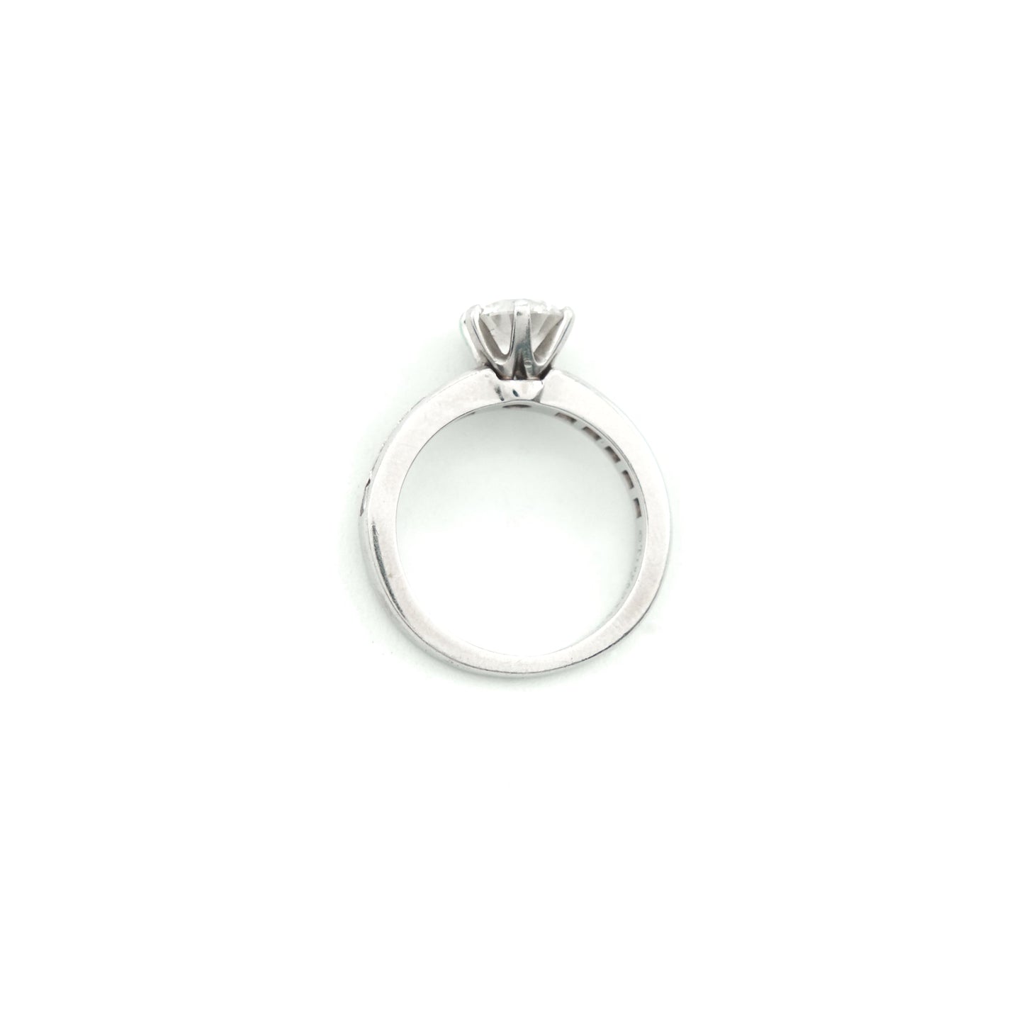 Tiffany Diamond Ring 0.95ct D color VVS2