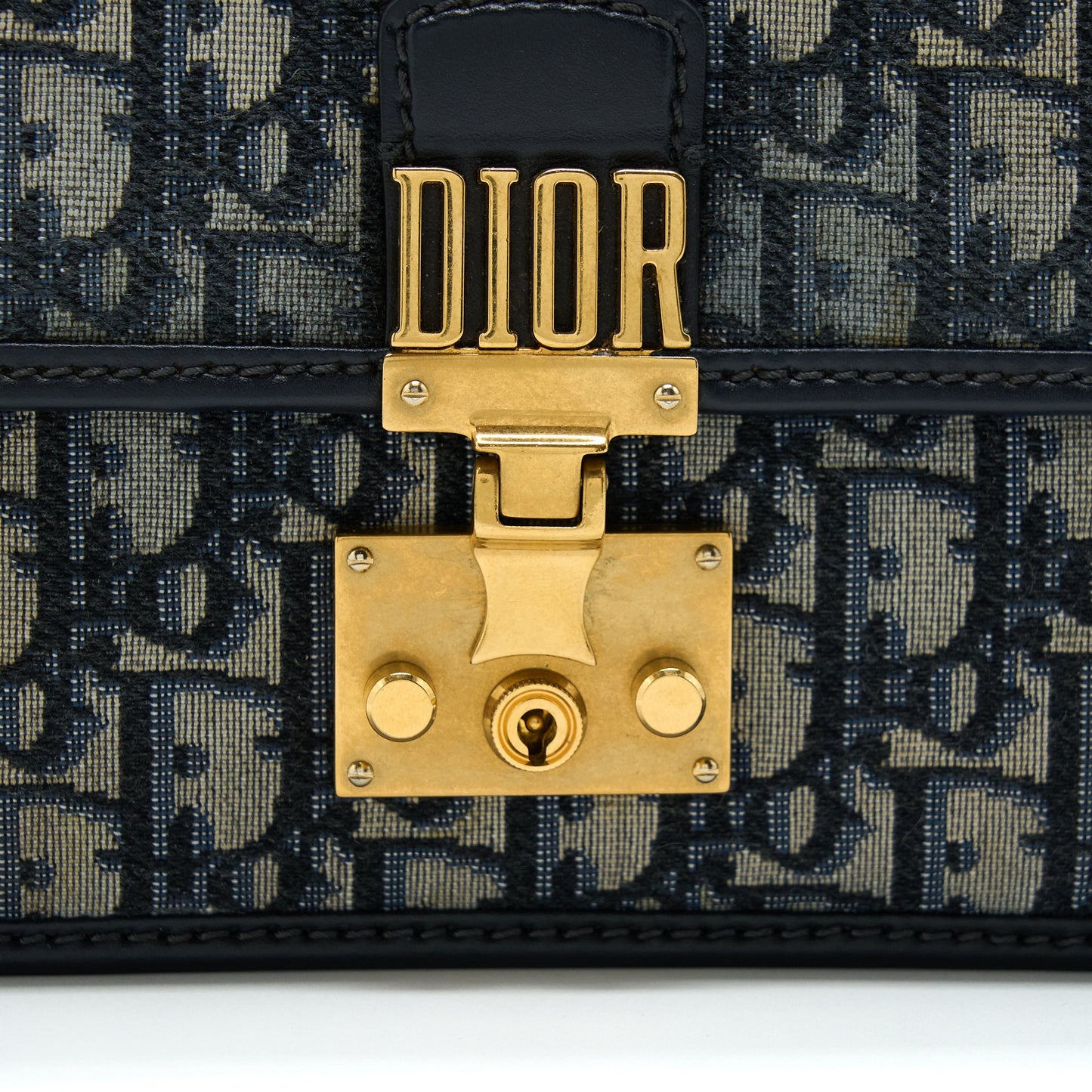 Dior Addict Crossbody Bag Dior Oblique Jacquard GHW