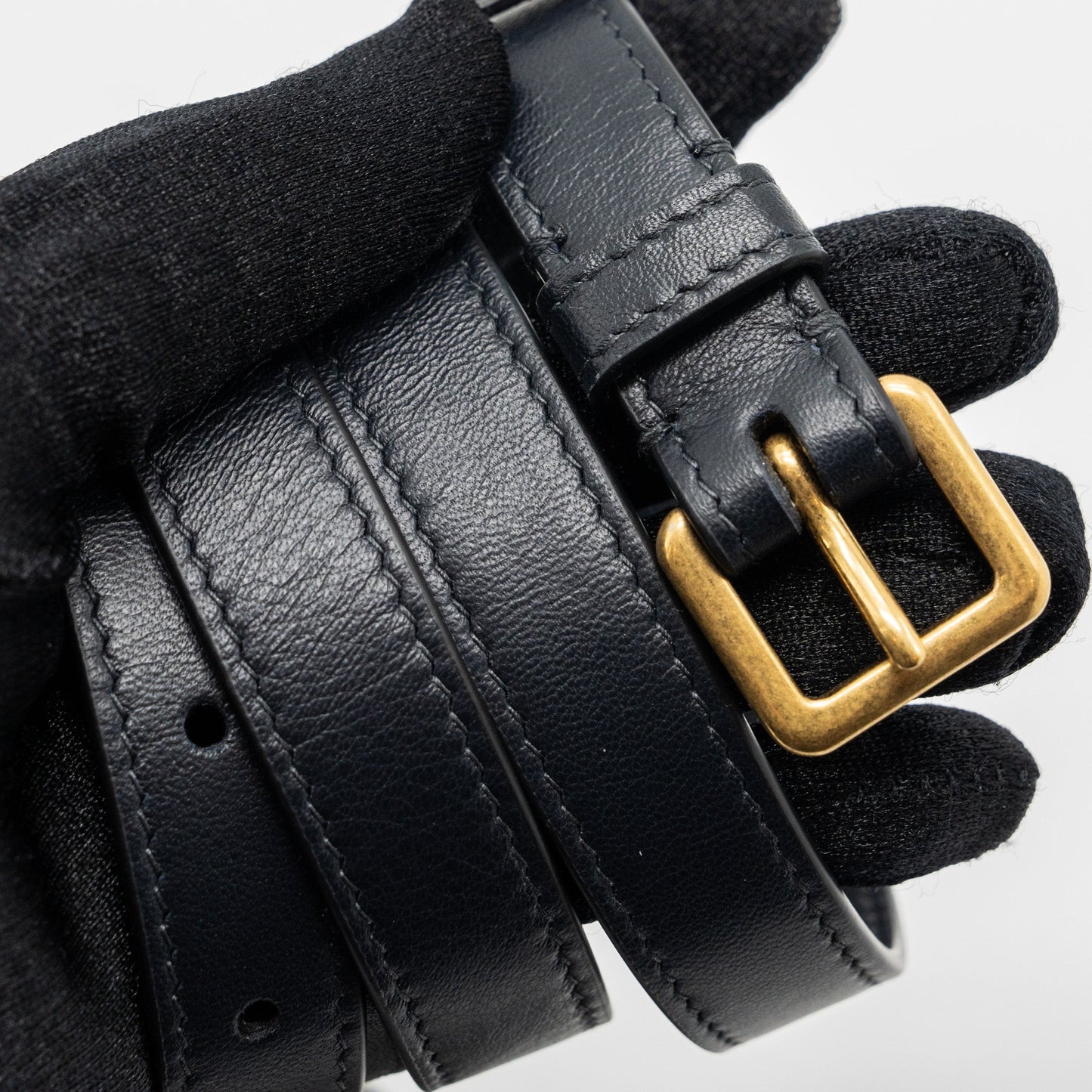 Dior Saddle Belt Bag Blue Oblique Jacquard Canvas GHW