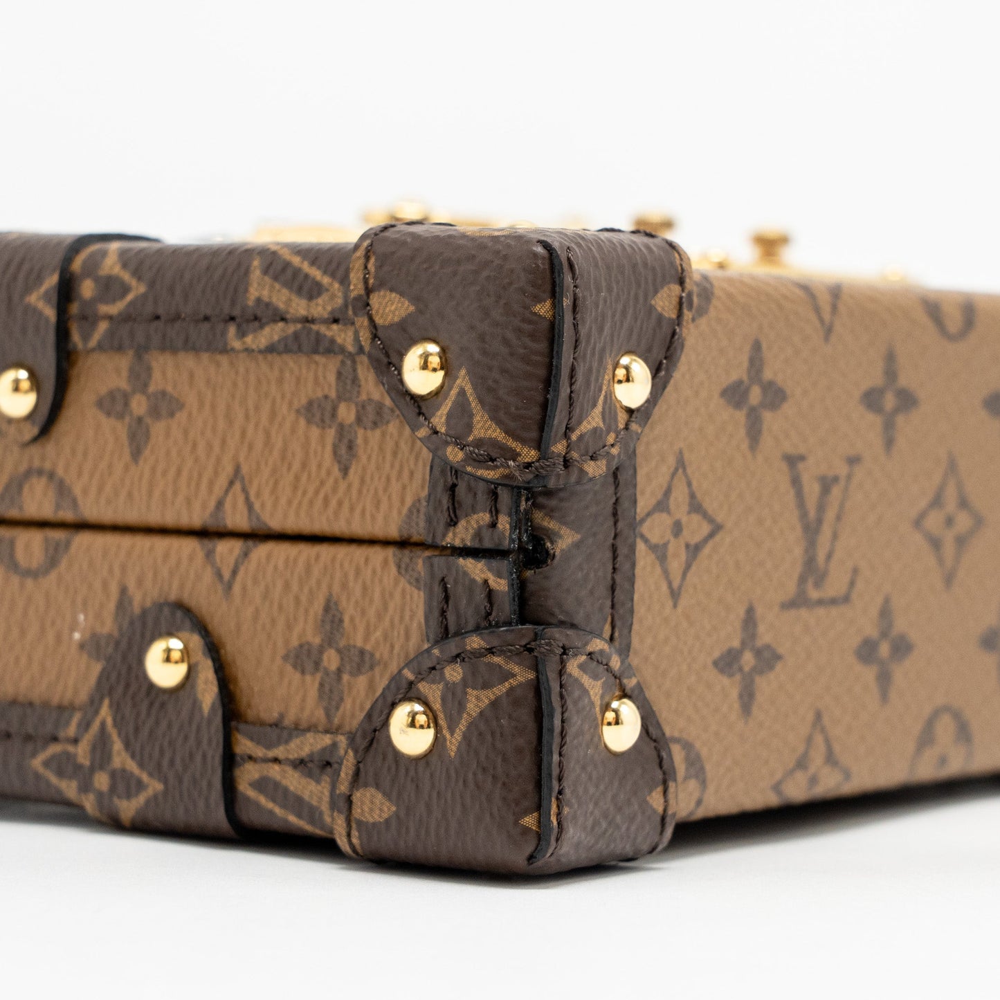 Louis Vuitton Petit Malle Monogram Reverse Canvas GHW