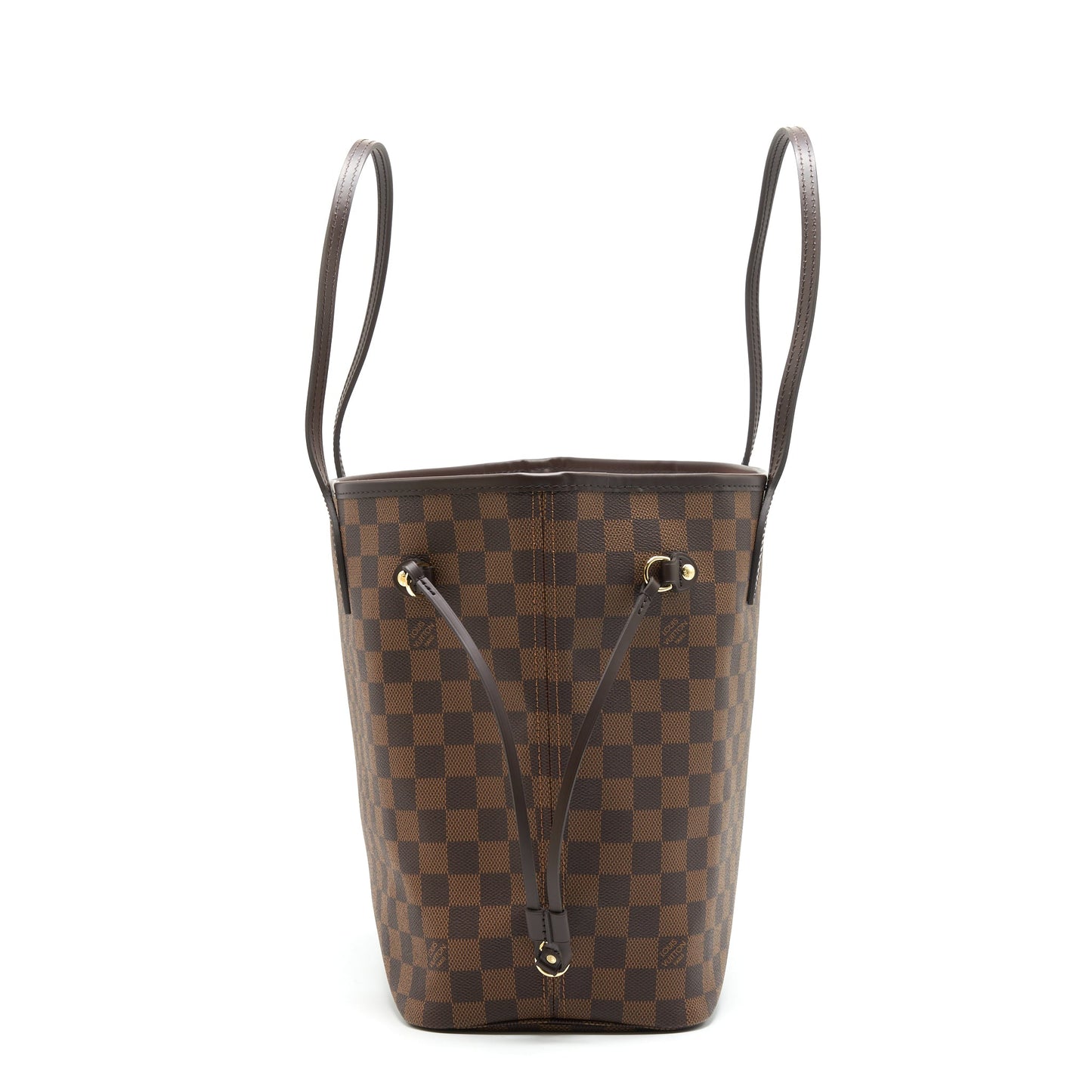 Louis Vuitton Neverfull MM Damier Ebene Canvas / Rose Ballerine
