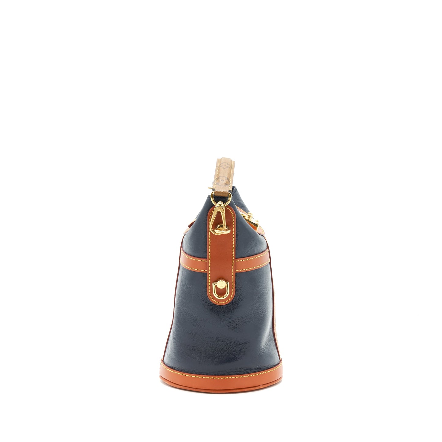 Louis Vuitton Duffle Bag Black GHW With Monogram Strap