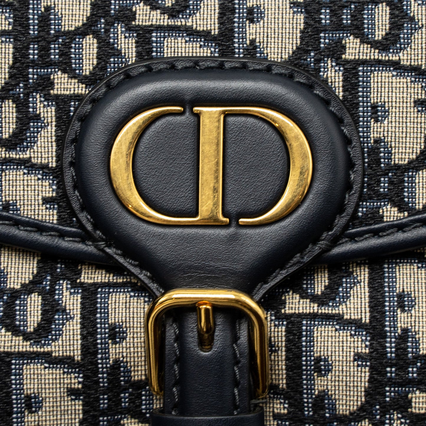 Dior Small Dior Bobby Bag Oblique Jacquard Blue/Multicolour GHW