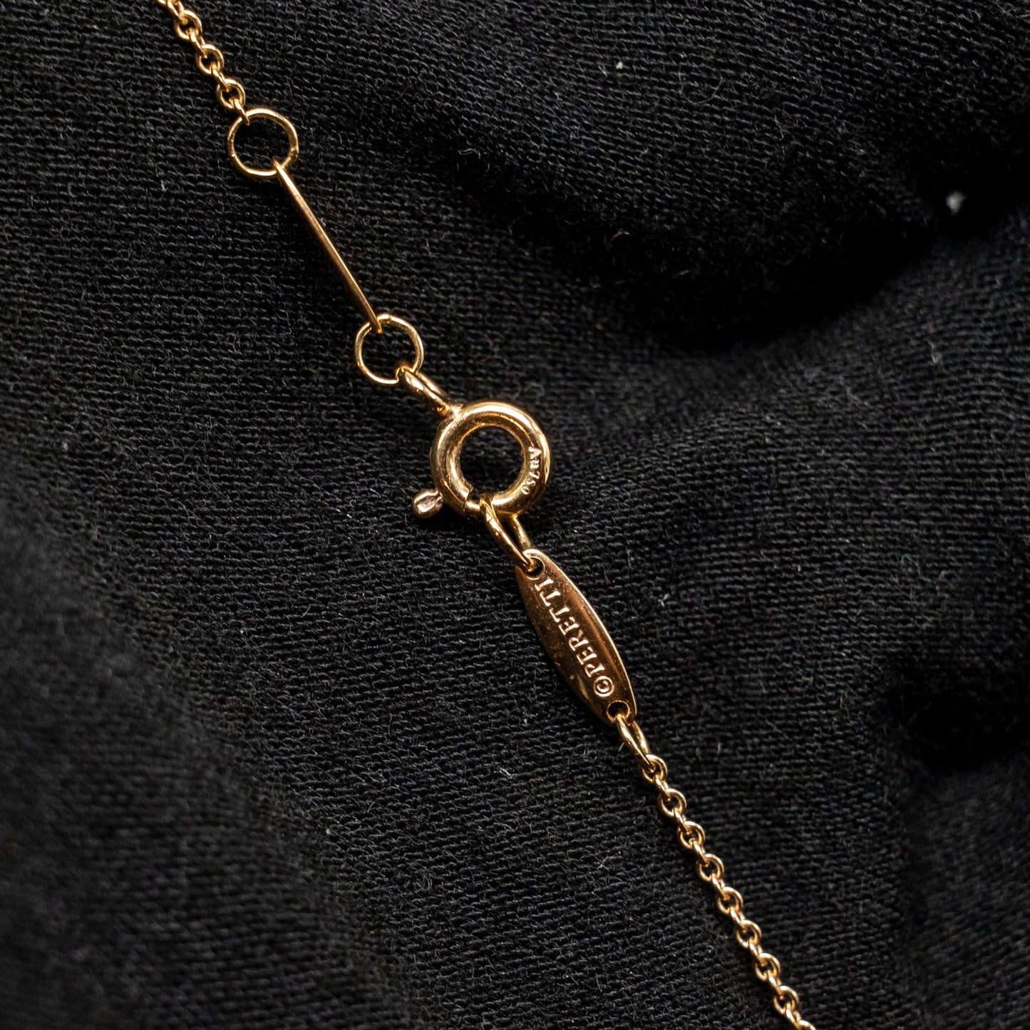 Tiffany Diamonds by the Yard Single Diamond Pendant Rose Gold