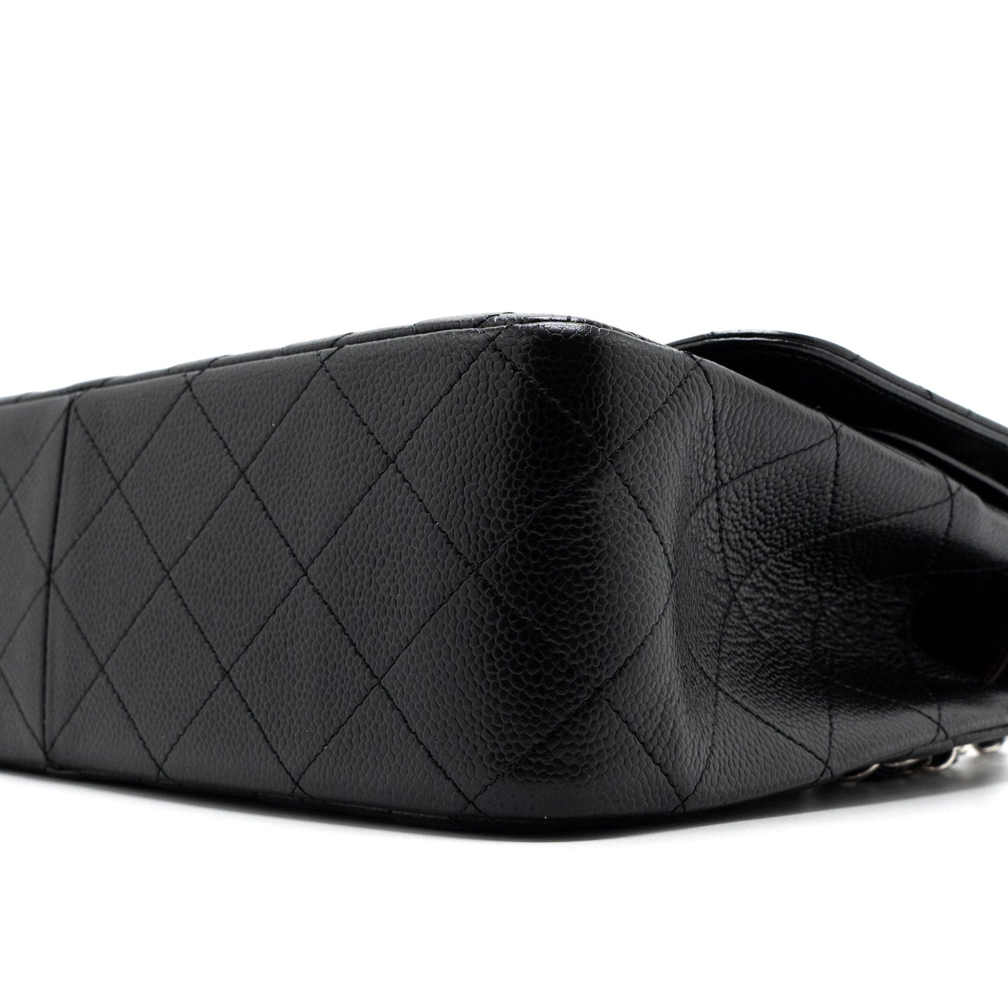 Chanel Classic Double Flap Jumbo Caviar Black SHW