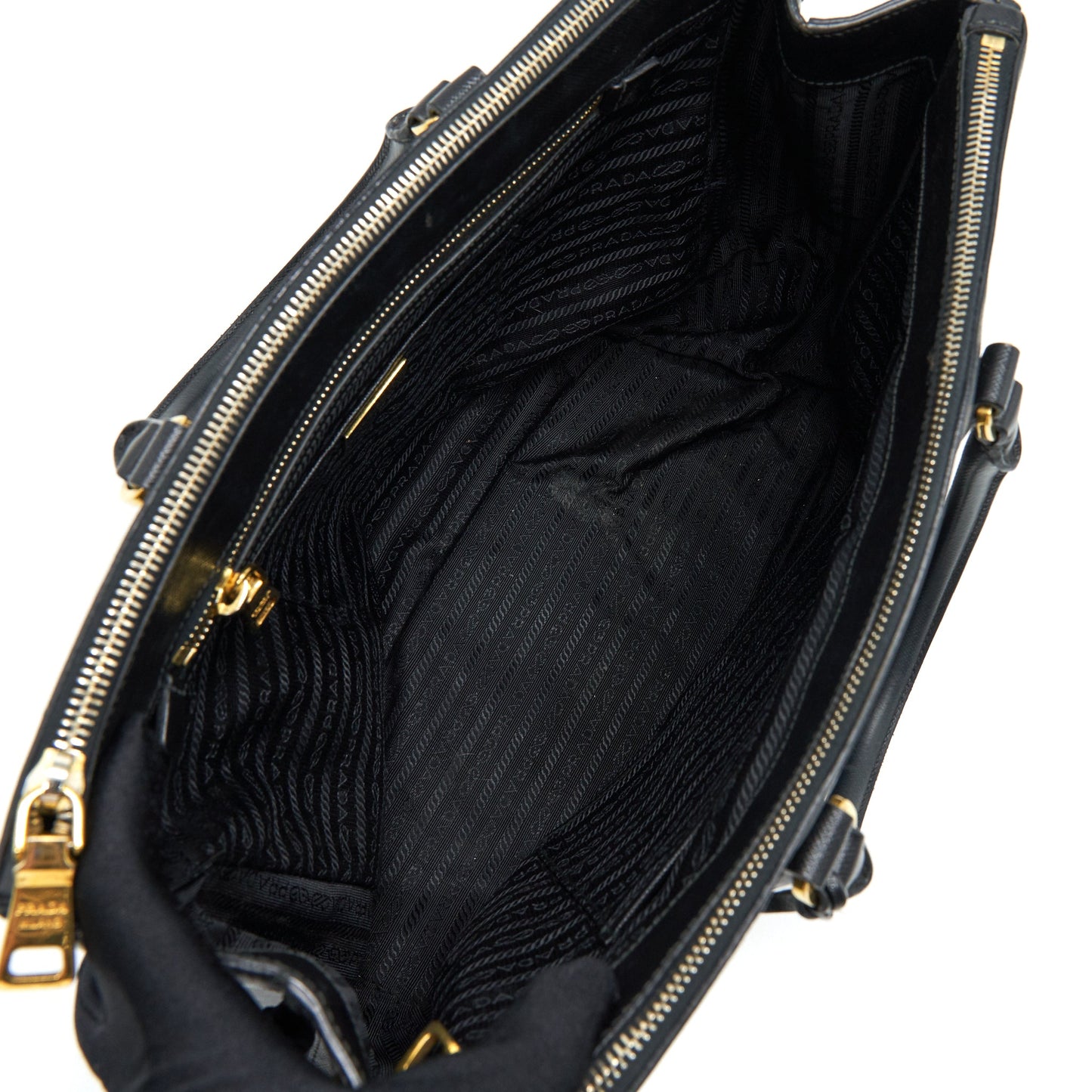 Prada Saffiano Tote Large in Black