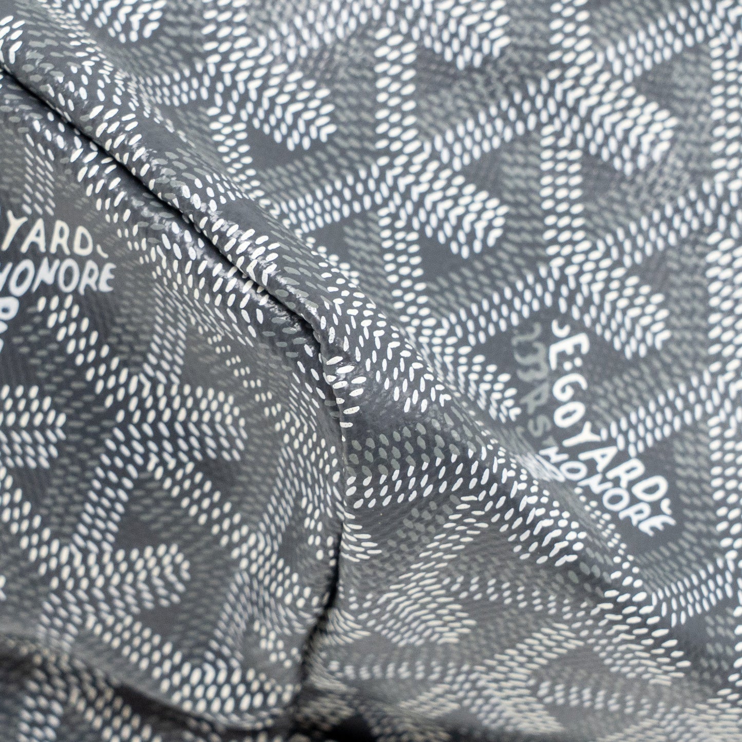 Goyard Saint Louis PM tote goyardline canvas grey SHW