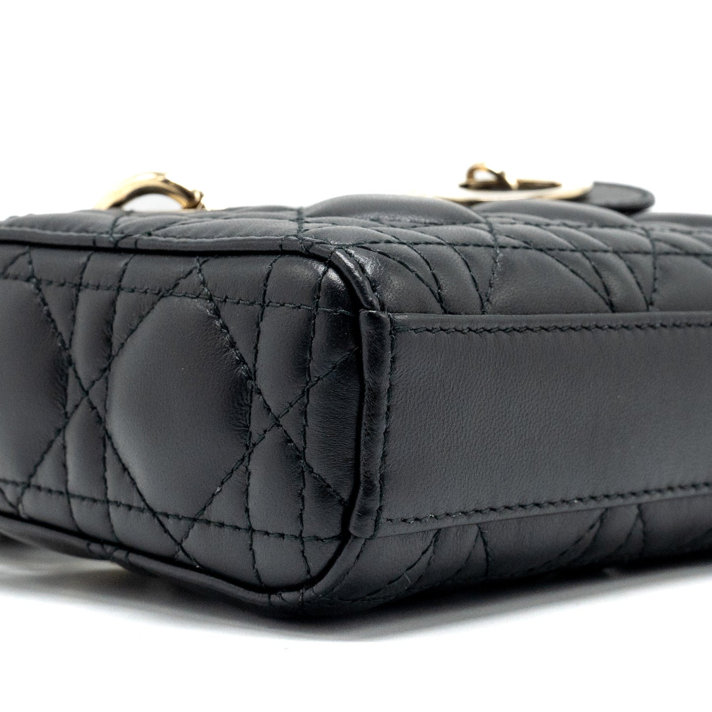 Dior Lady D-Joy Micro Bag Lambskin Black LGHW