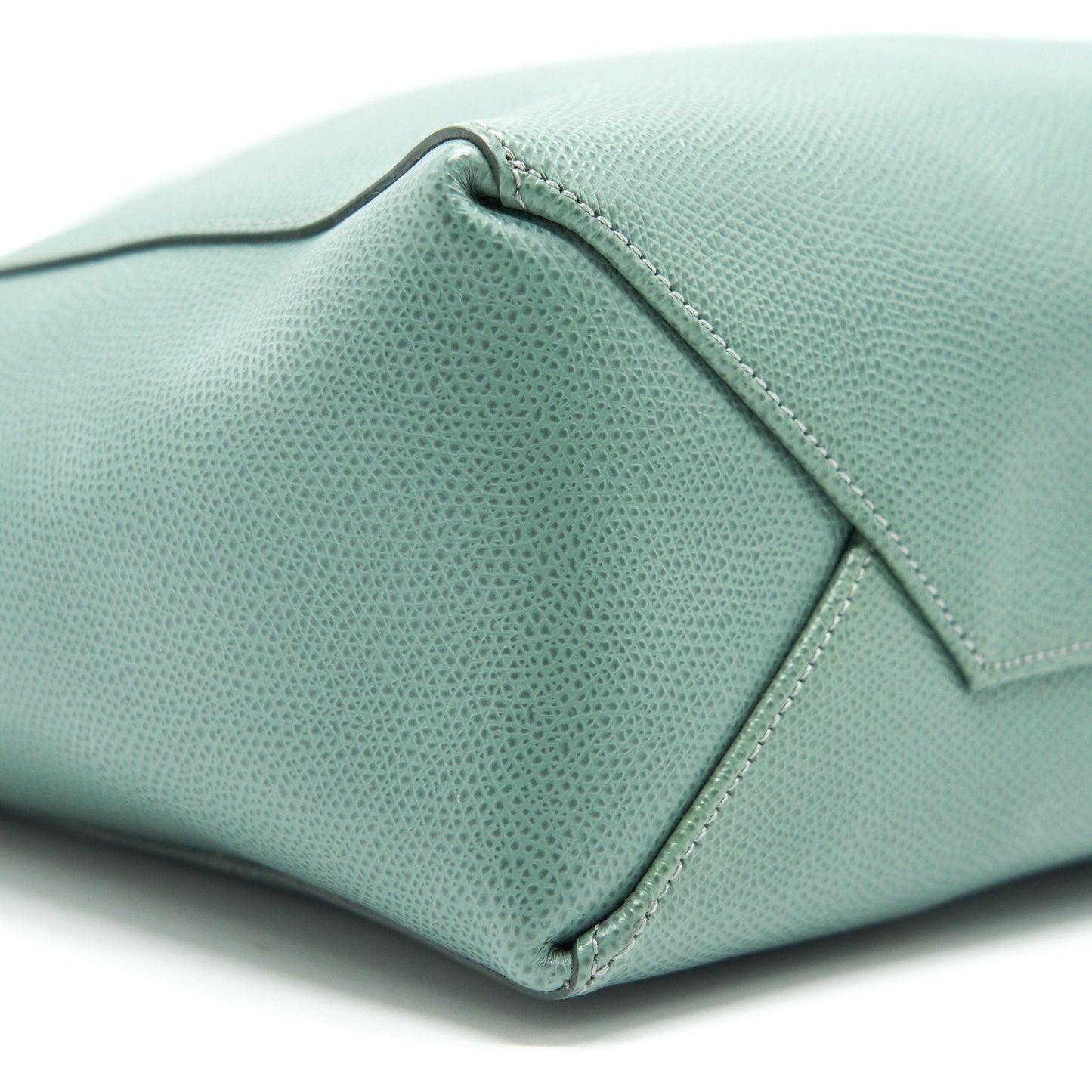 Celine Small Vertical Bucket Bag Deep Mint SHW