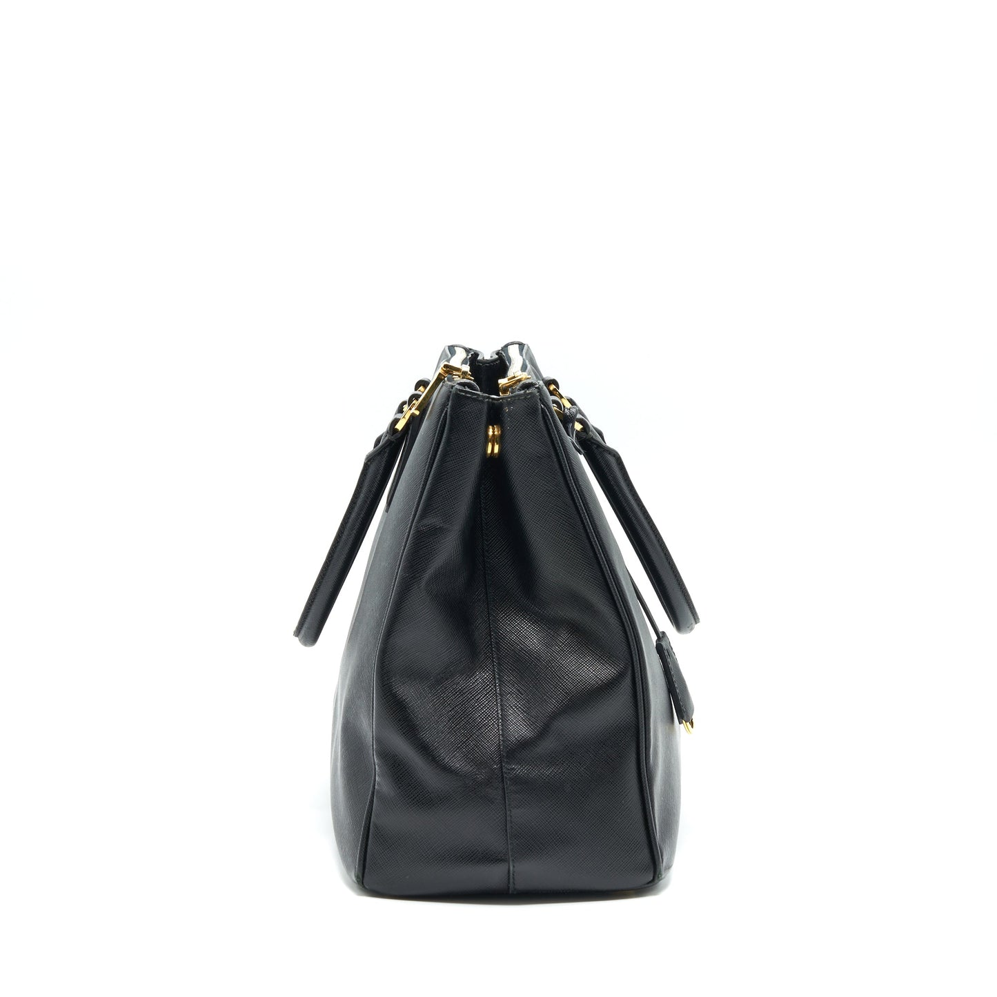 Prada Saffiano Tote Large in Black