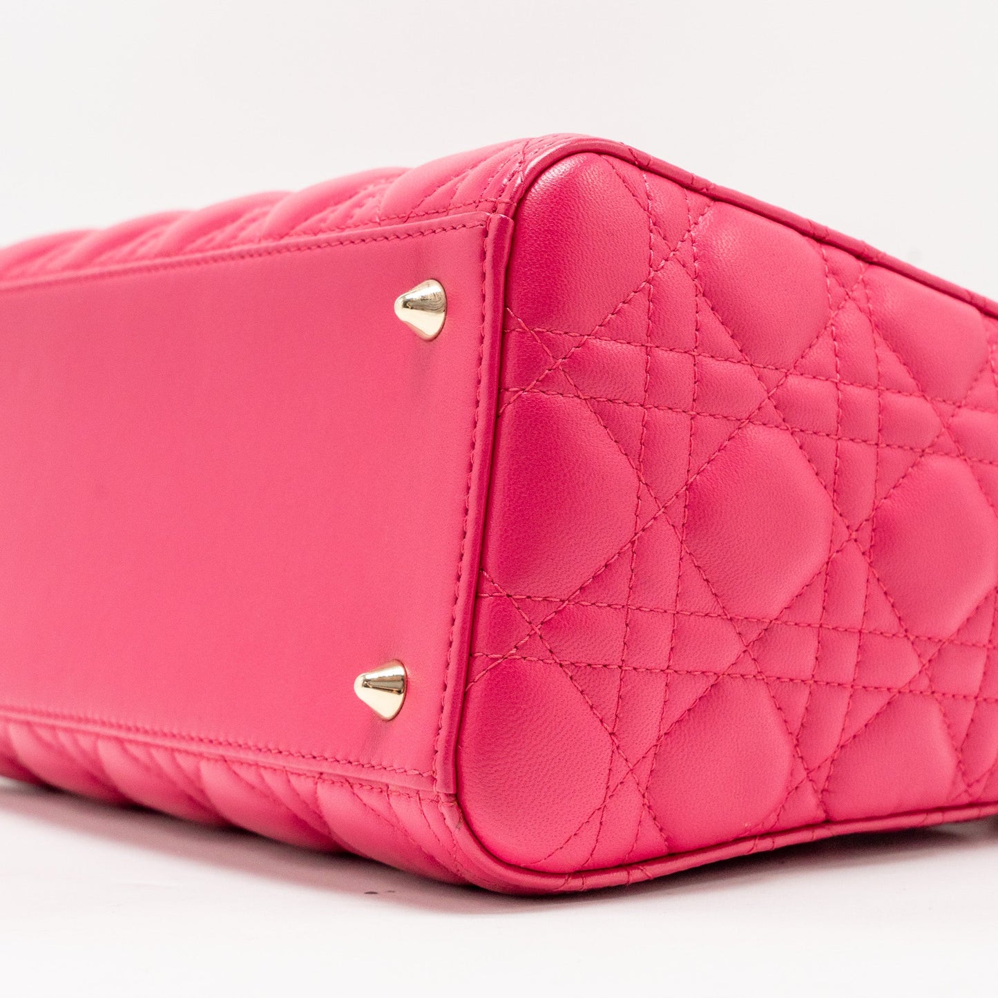 Dior Medium Lady Dior Lambskin Pink LGHW