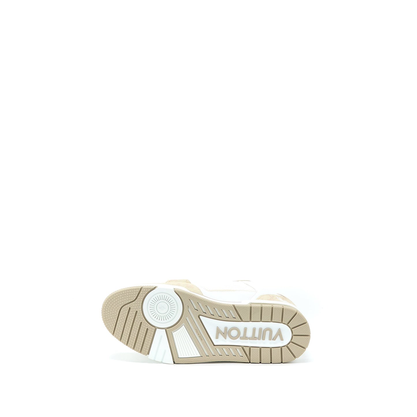 Louis Vuitton Size 9 Trainer Sneaker Monogram Denim Beige