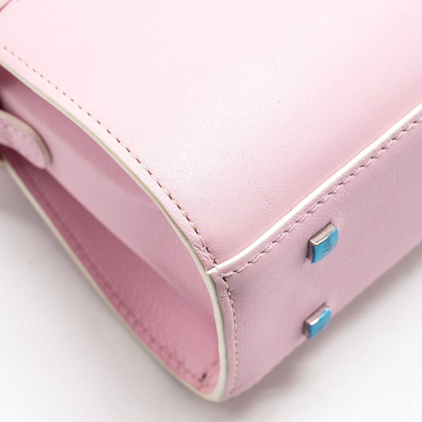 Delvaux Small Tempete Tote Bag Calfskin Light Pink SHW