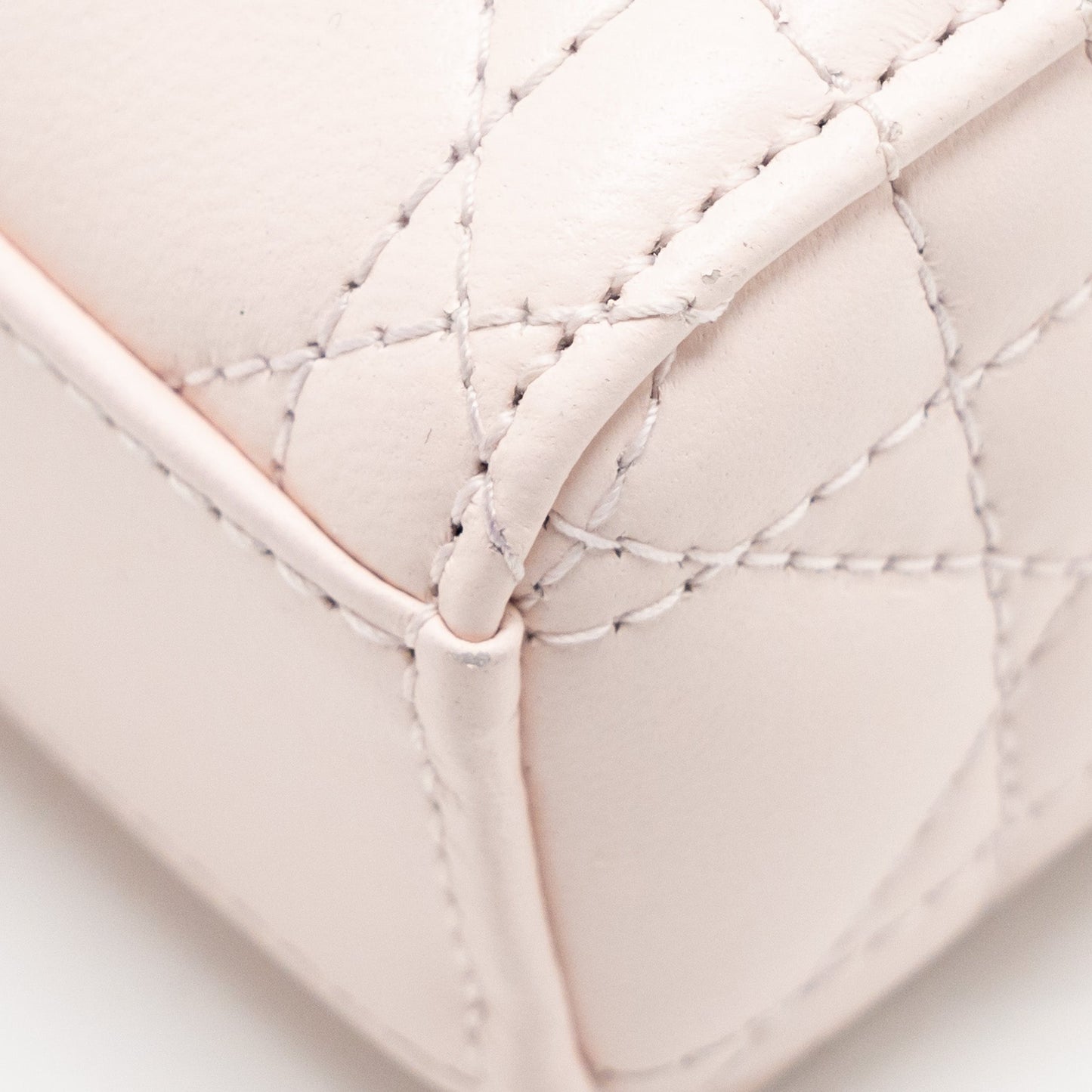 Dior Small Lady D-Joy Bag Cannage Lambskin Powder Pink LGHW