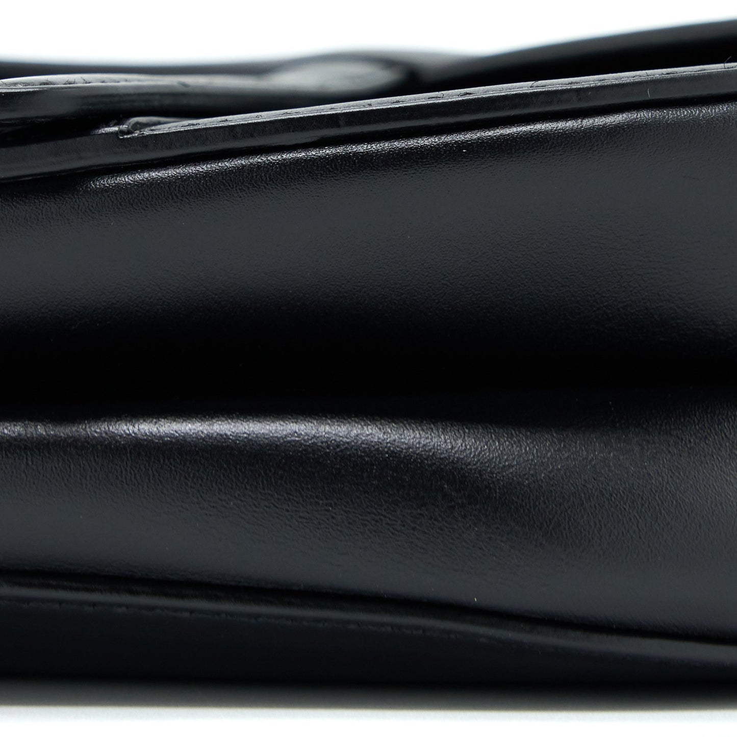 Dior Medium Saddle Bag Calfskin Black SHW