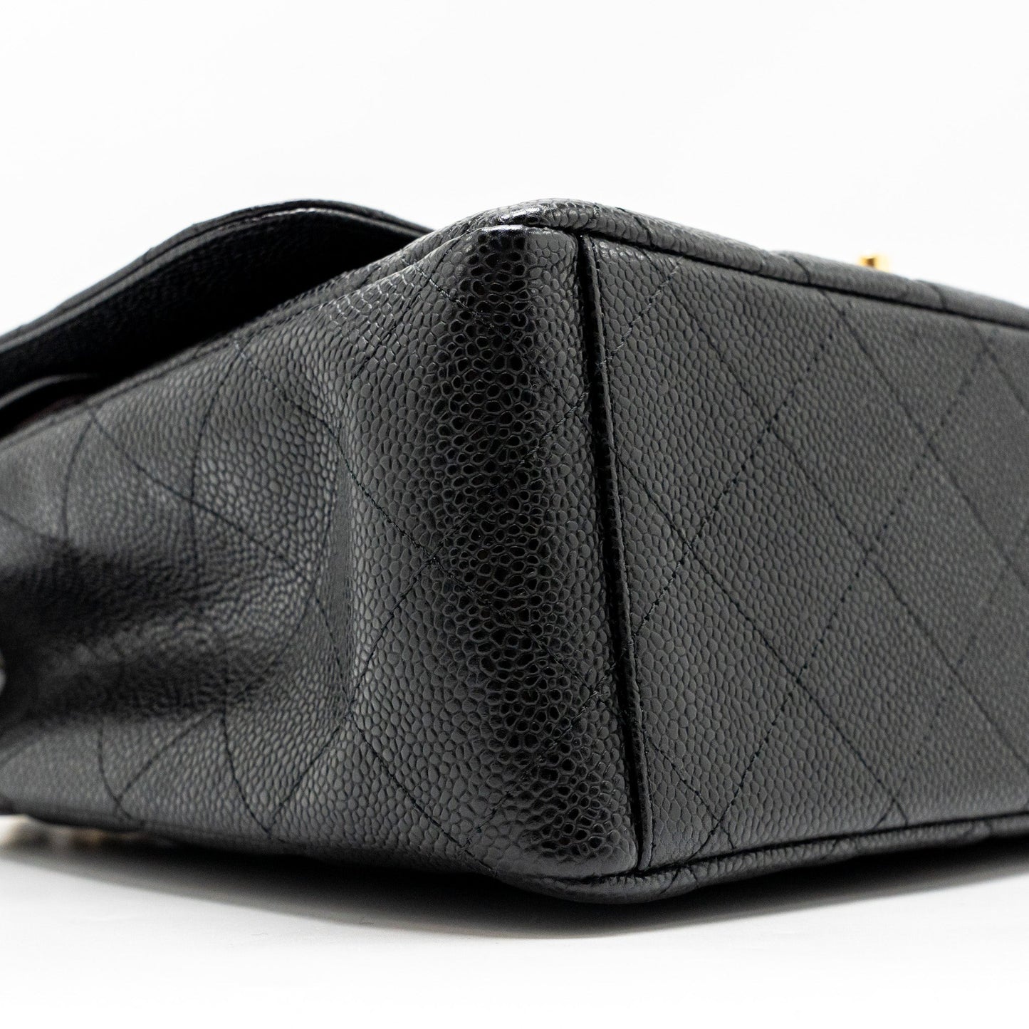 Chanel Maxi Classic Double Flap Bag Caviar Black GHW