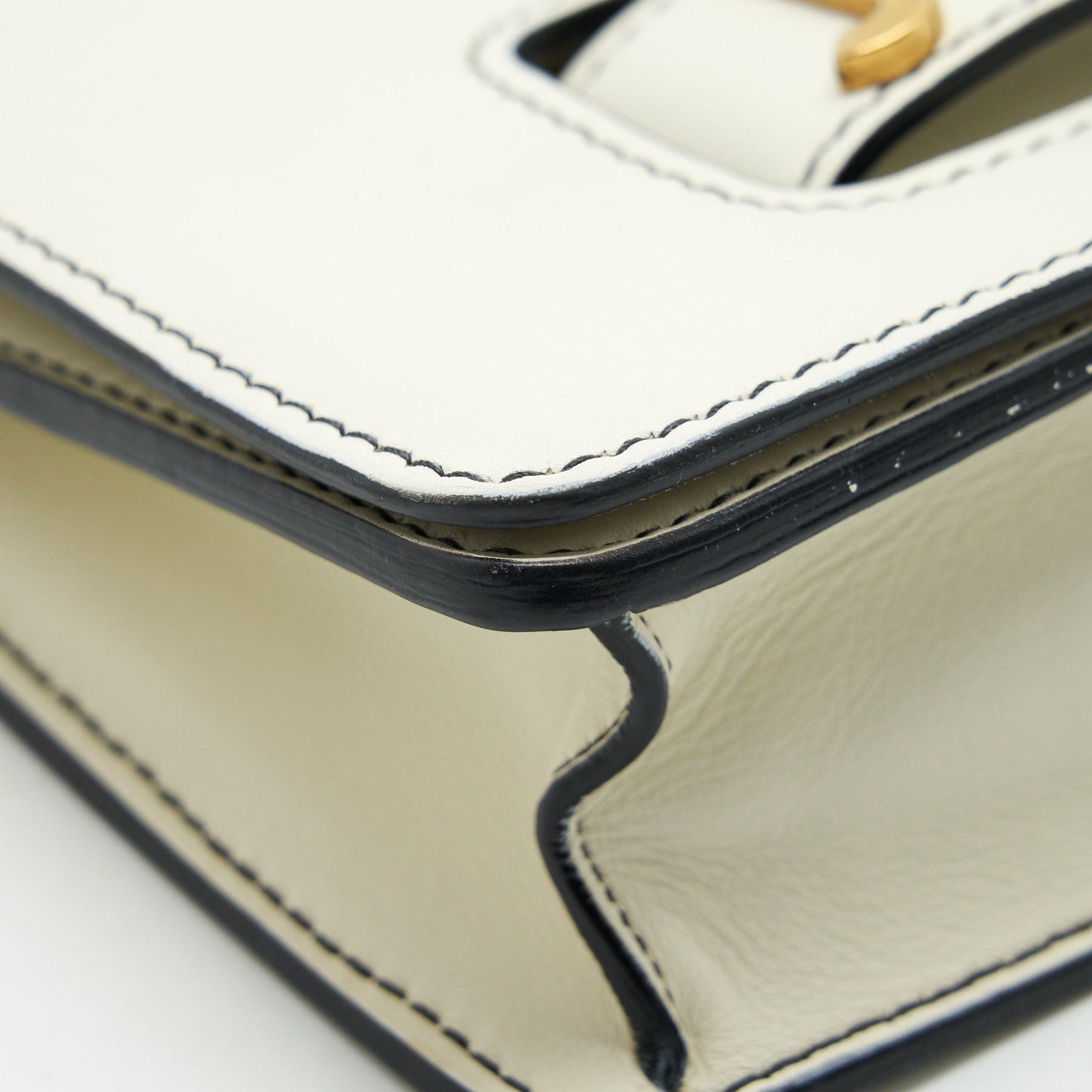 Dior J'adior Flap Bag Chain Bag Clutch White GHW