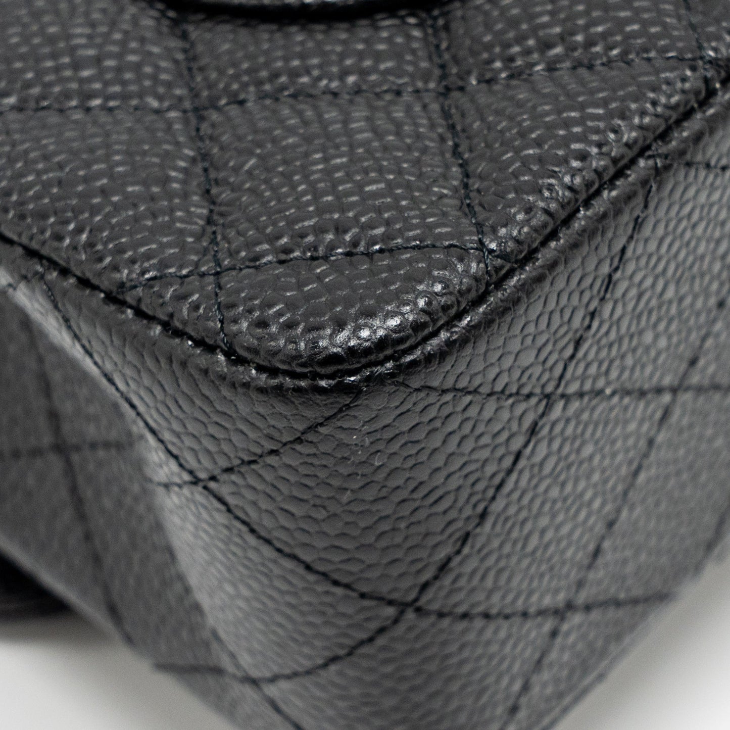 Chanel Small Classic Double flap bag caviar black GHW (microchip)