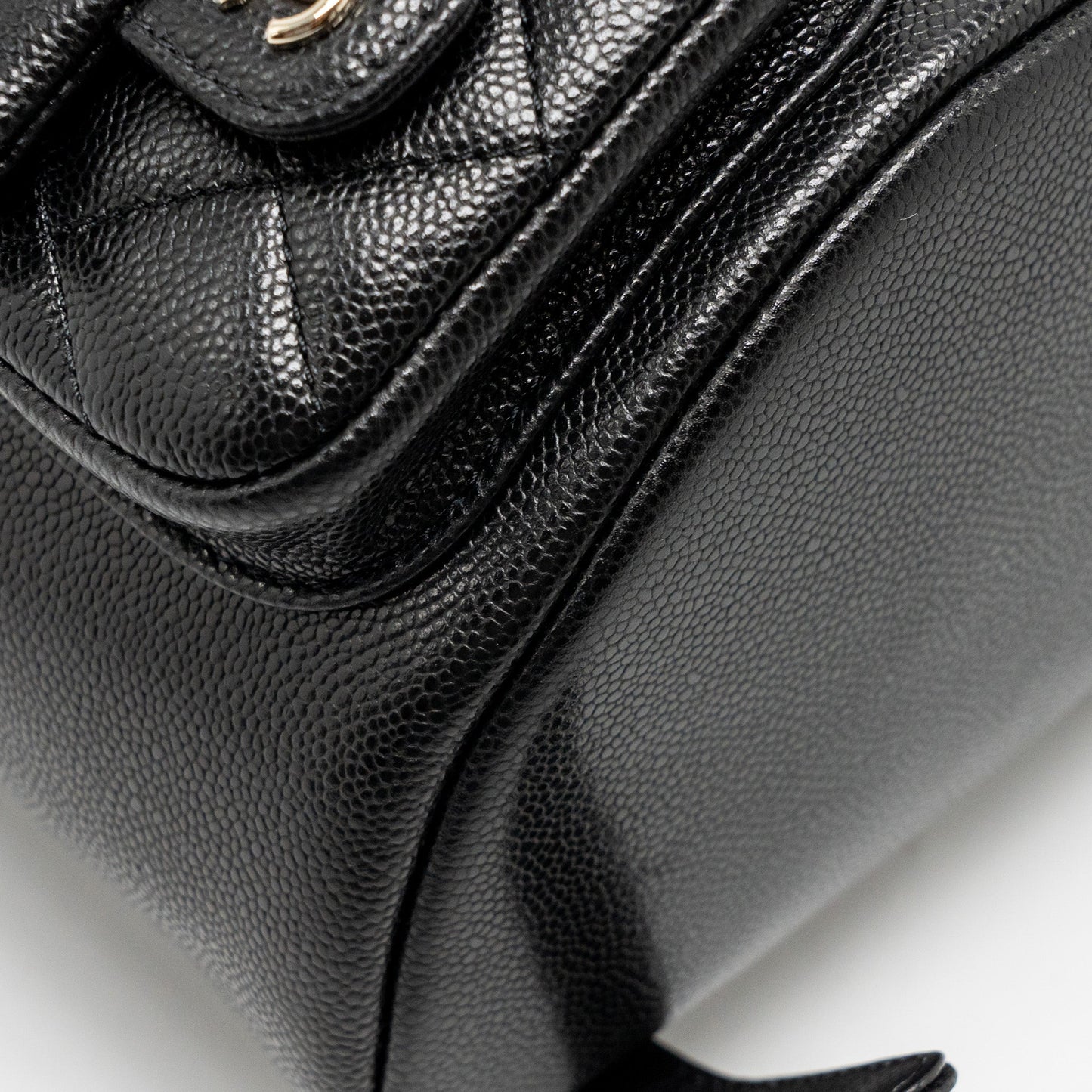 Chanel Triple Pack Duma Backpack Caviar Black LGHW (Microchip)