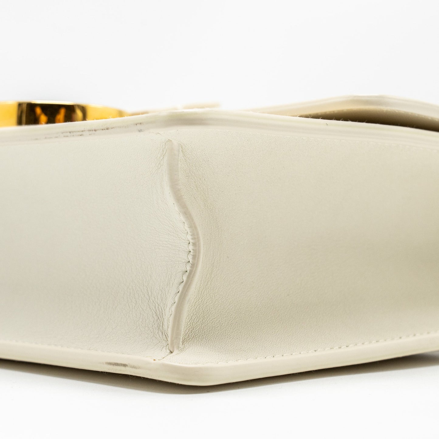 Dior 30 Montaigne Bag calfskin white GHW