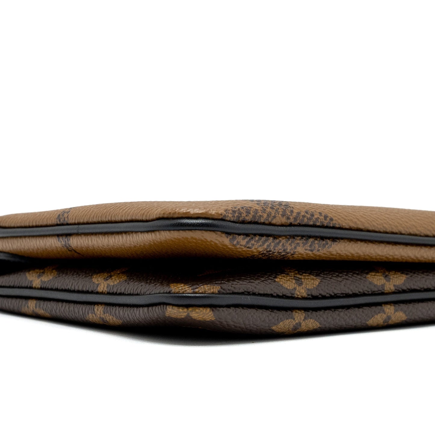 Louis Vuitton Double Zip Pochette Reserve Monogram Canvas GHW (New Version)