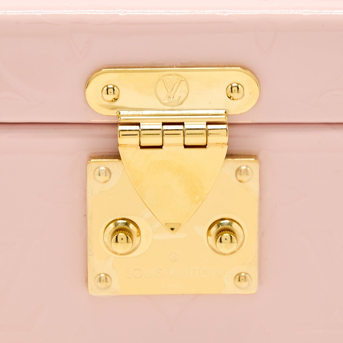Louis Vuitton Bleecker Box Bag Vernis Pink GHW