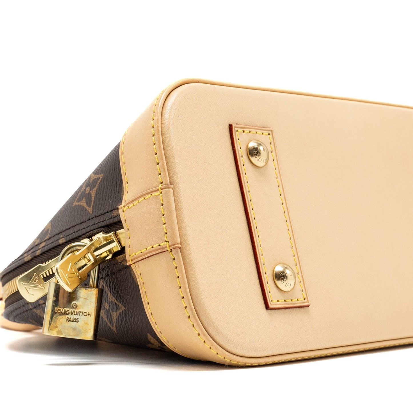 Louis Vuitton alma BB monogram Canvas GHW