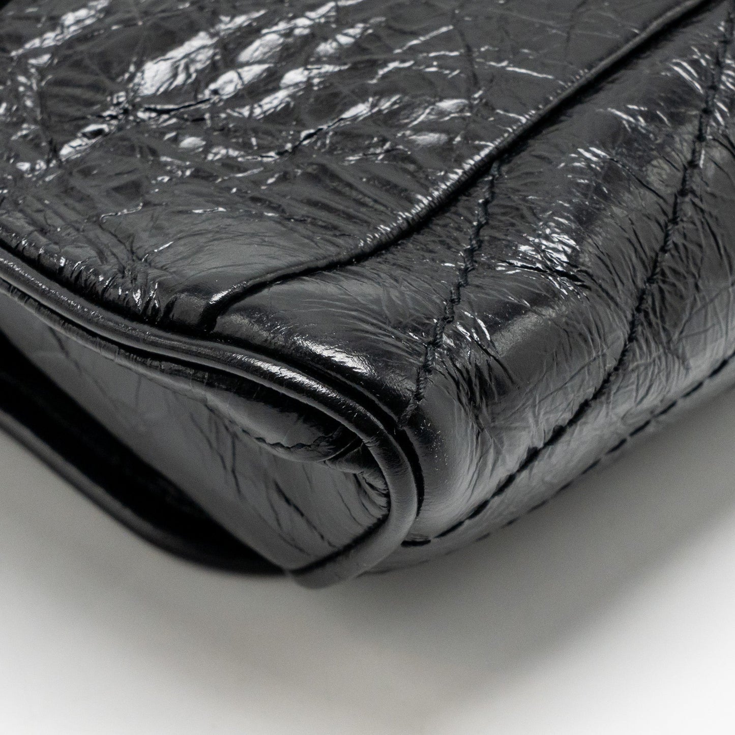 Saint Laurent niki body calfskin black SHW