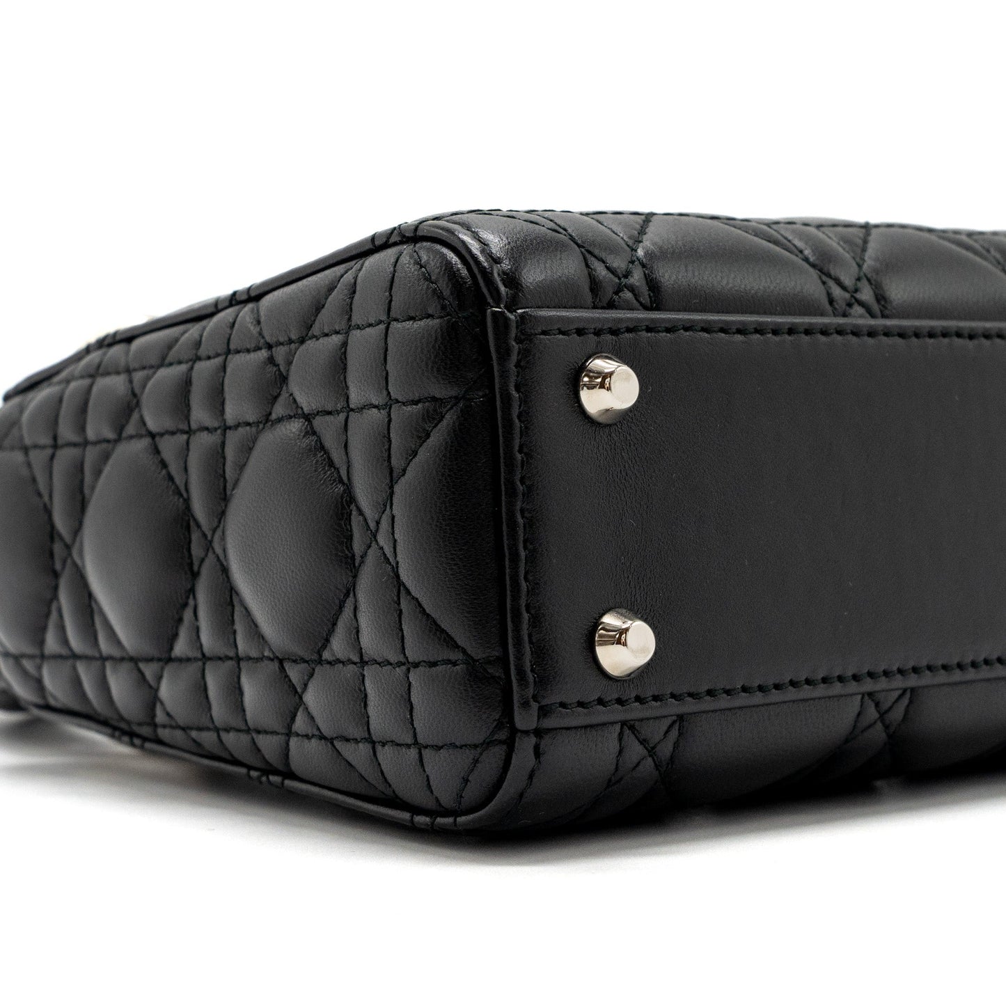 Dior Mini Lady Dior Lambskin Black SHW