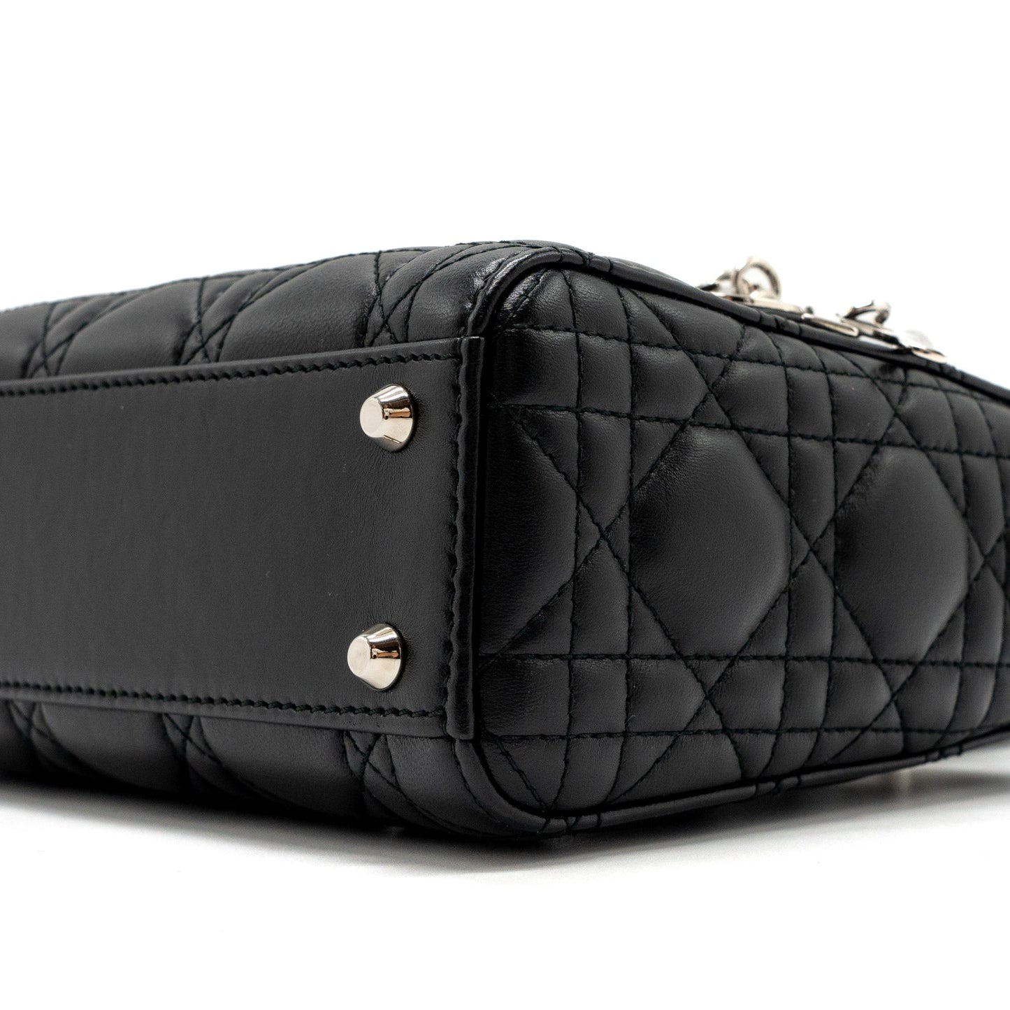 Dior Mini Lady Dior Lambskin Black SHW