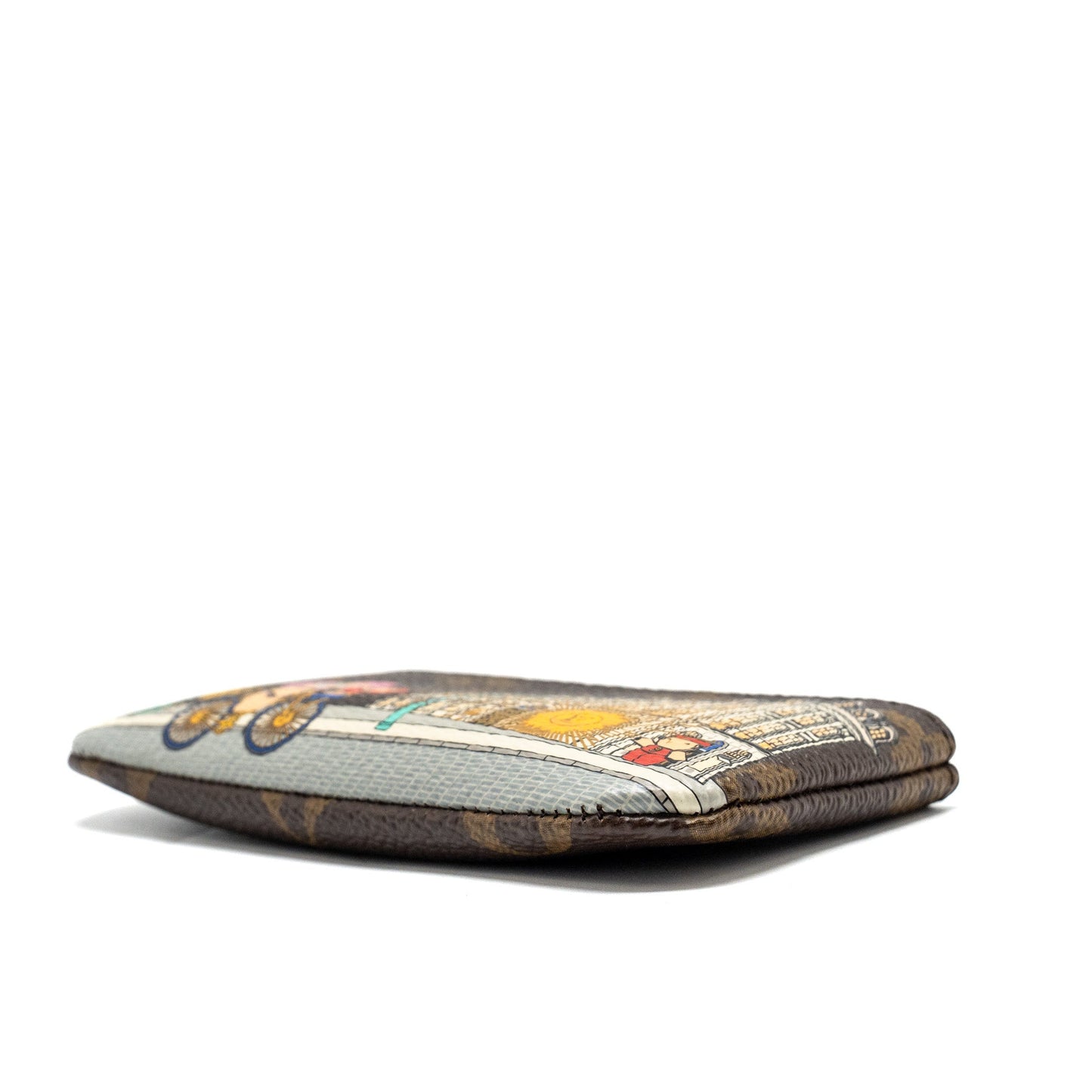 Louis Vuitton Vivienee Holiday Limited Print Key Pouch Monogram Canvas GHW