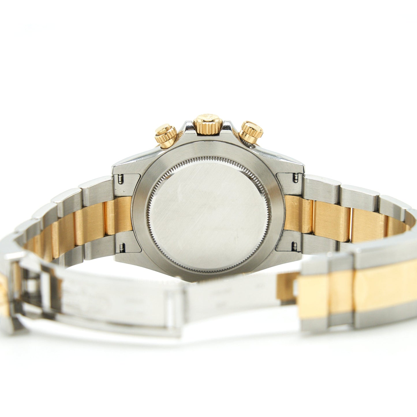 Rolex Cosmograph Daytona 40mm 116523 White Dial Oystersteel and Yellow Gold