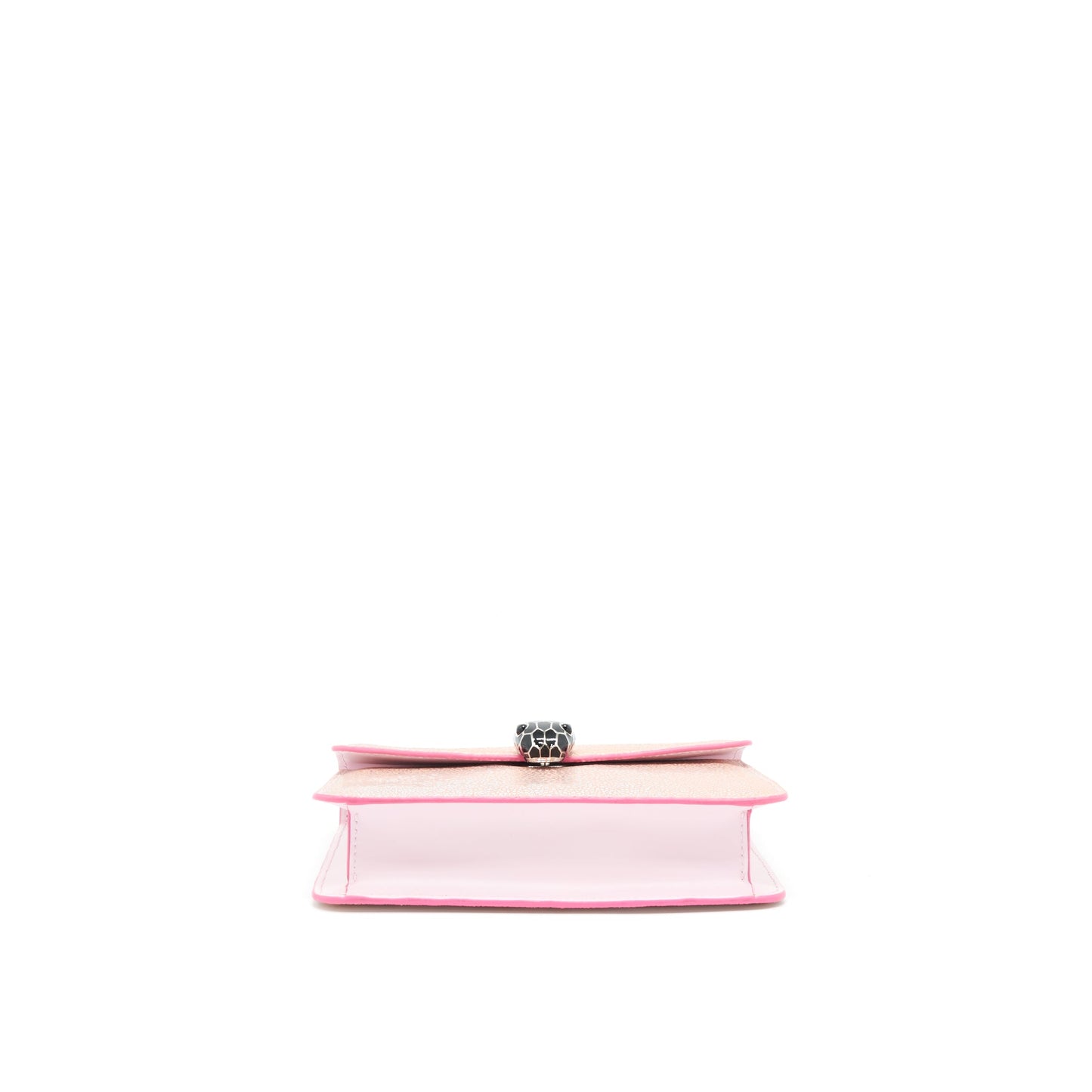 Bvlgari Serpenti Forever Bag Rosa Di Francia Crystal Galuchat