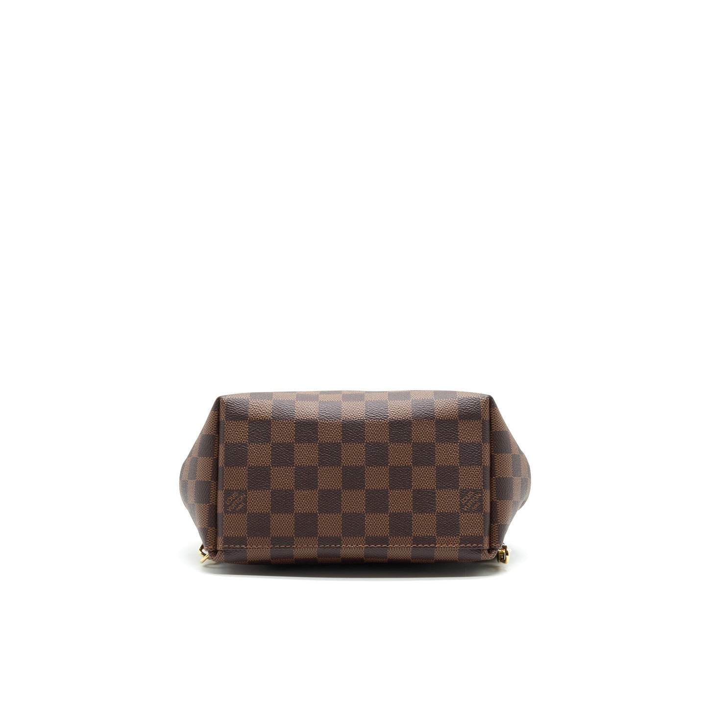 LOUIS VUITTON Clapton Backpack Damier Ebene Leather Brown