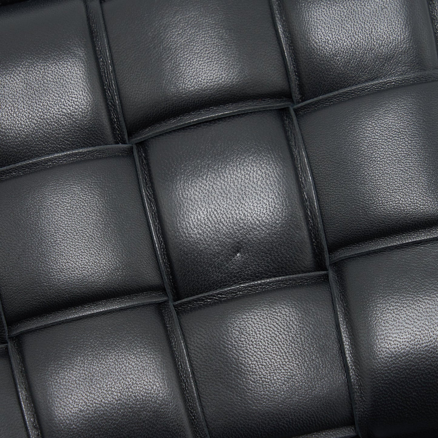 Bottega Veneta Padded Cassette Black SHW