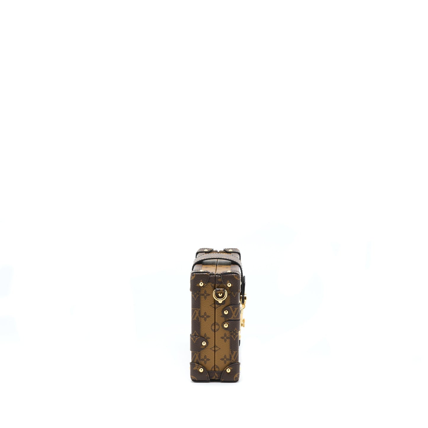 Louis Vuitton Petite Malle Monogram Reverse Canvas GHW