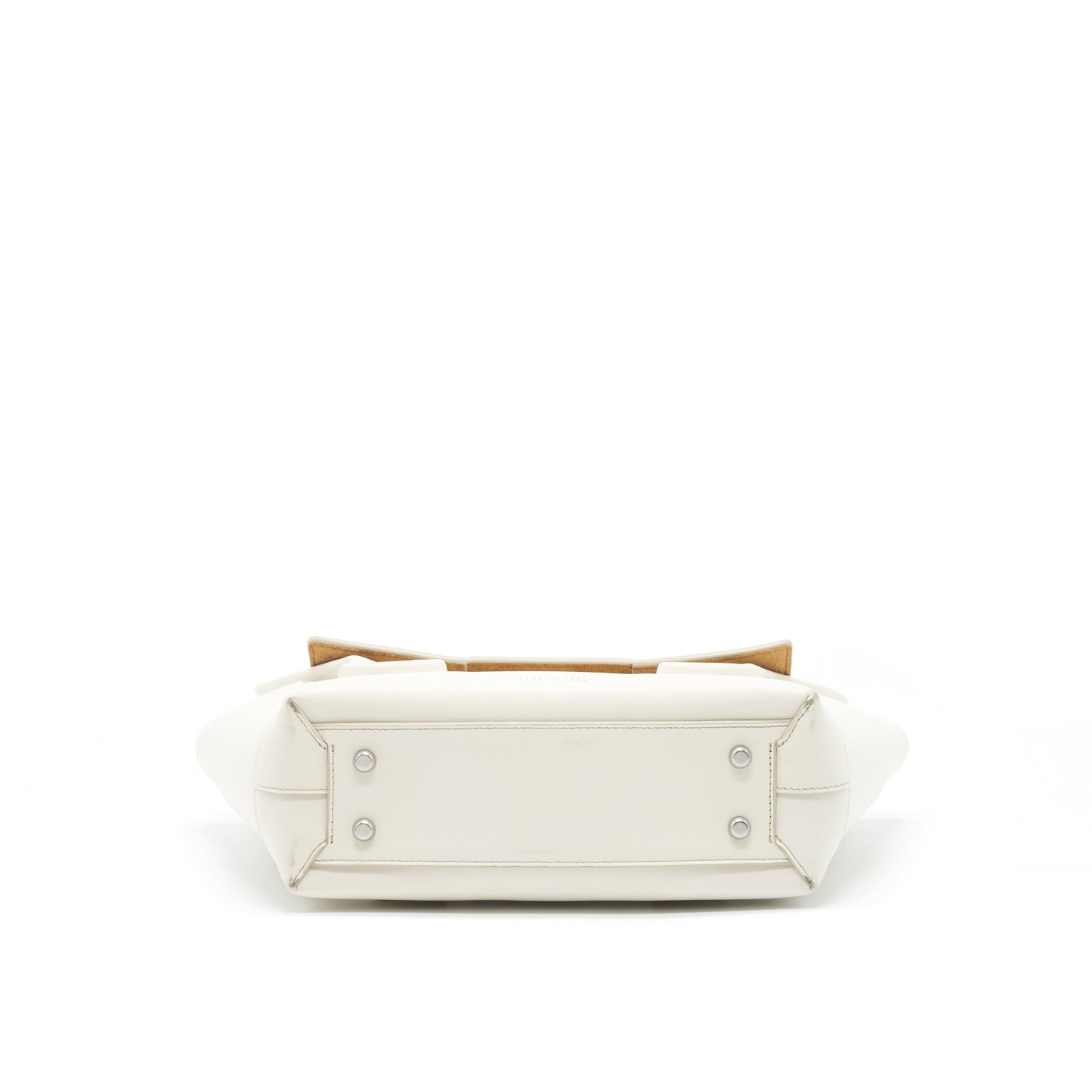 Bottega Veneta Arco Bag Calfskin White SHW