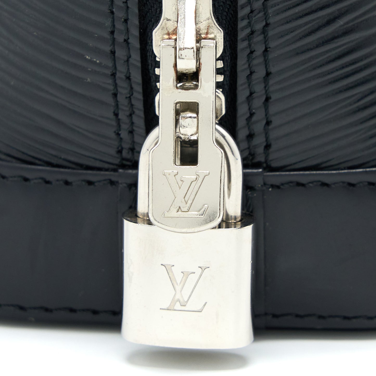 Louis Vuitton Alma BB Epi Black SHW