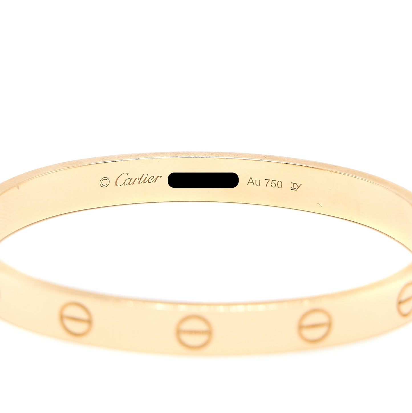 Cartier Size 16 Love Bracelet 18k Rose Gold
