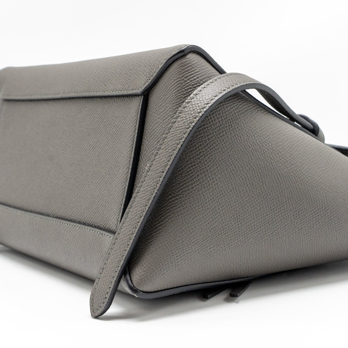 Celine Micro Belt Bag Calfskin Dark Grey GHW