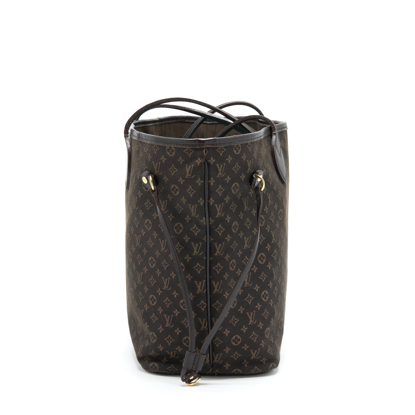 Louis Vuitton Neverfull MM Monogram Fabric Dark Brown GHW