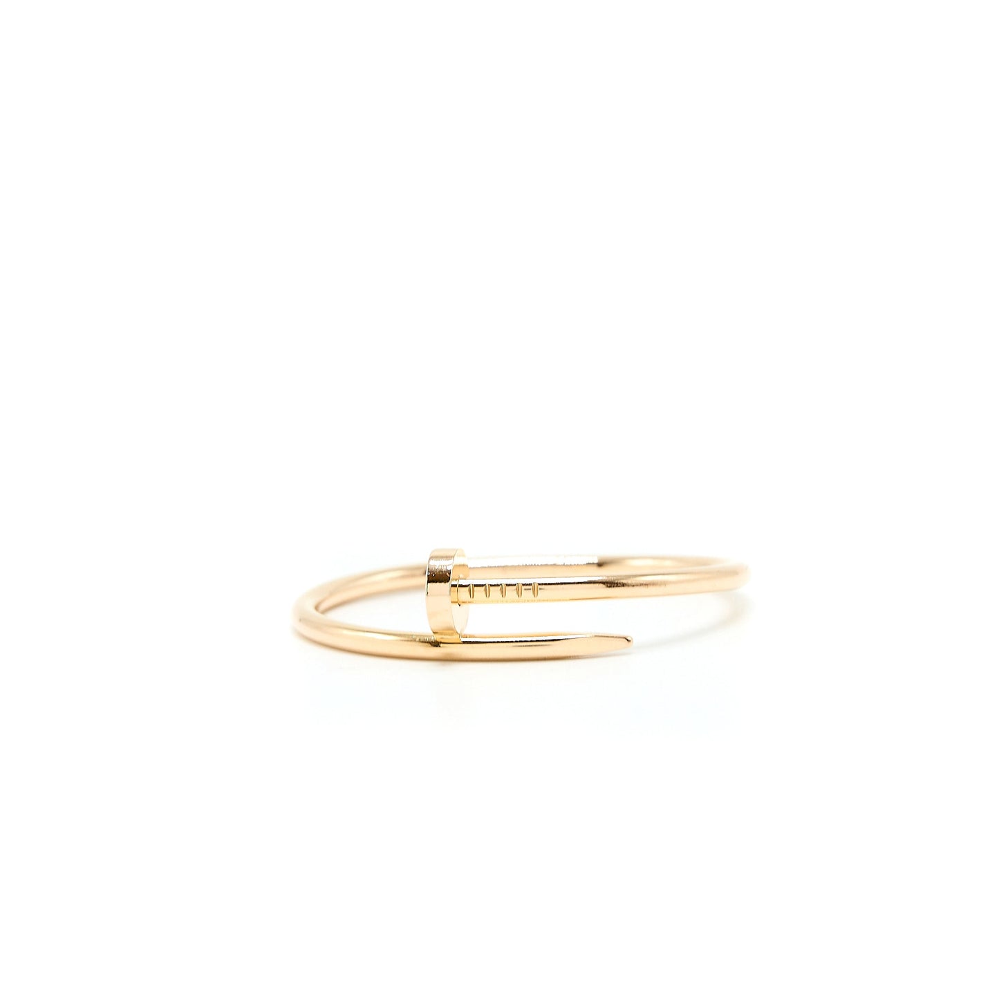 Cartier Size 15 Juste Un Clou Bracelet 18k Rose Gold