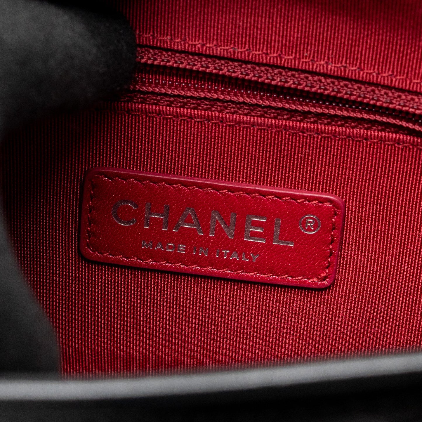Chanel Small Gabrielle Hobo Bag Calfskin Black Multicolour Hardware