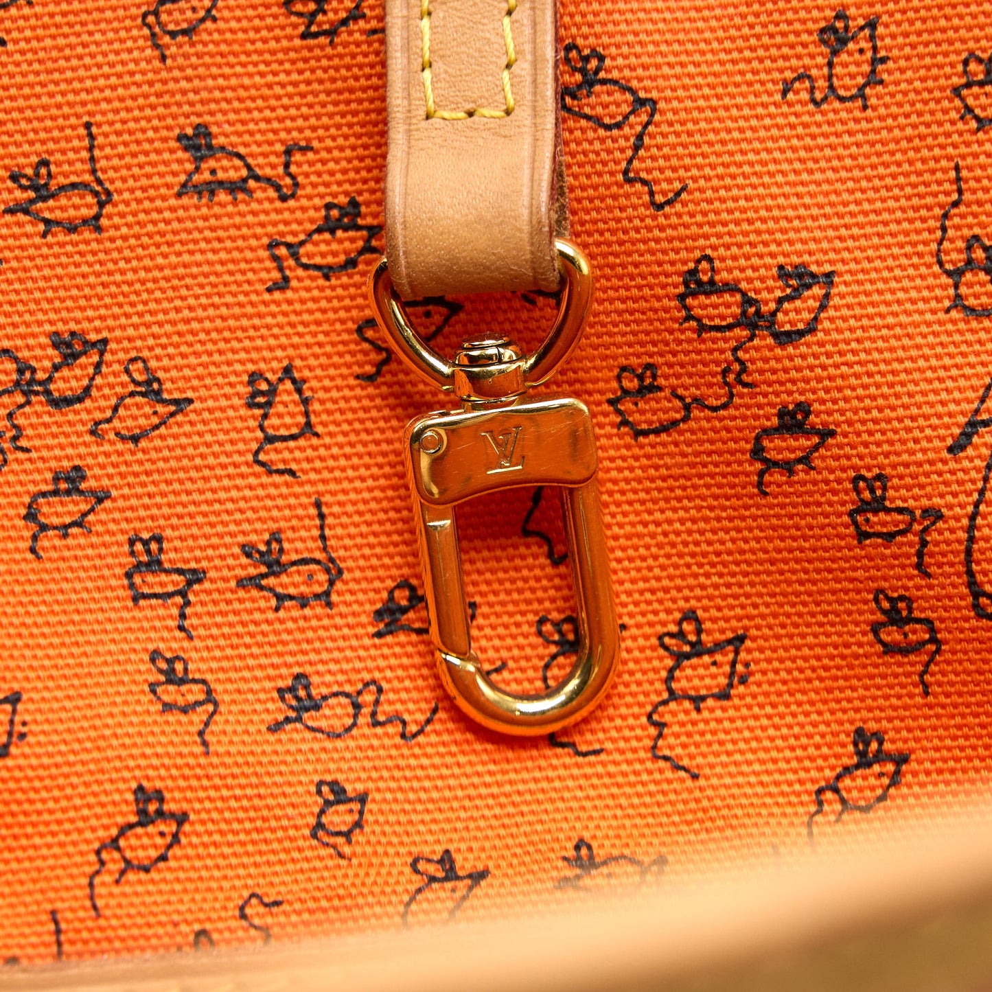 Louis Vuitton Grace Coddington Catogram Neverfull MM Canvas GHW