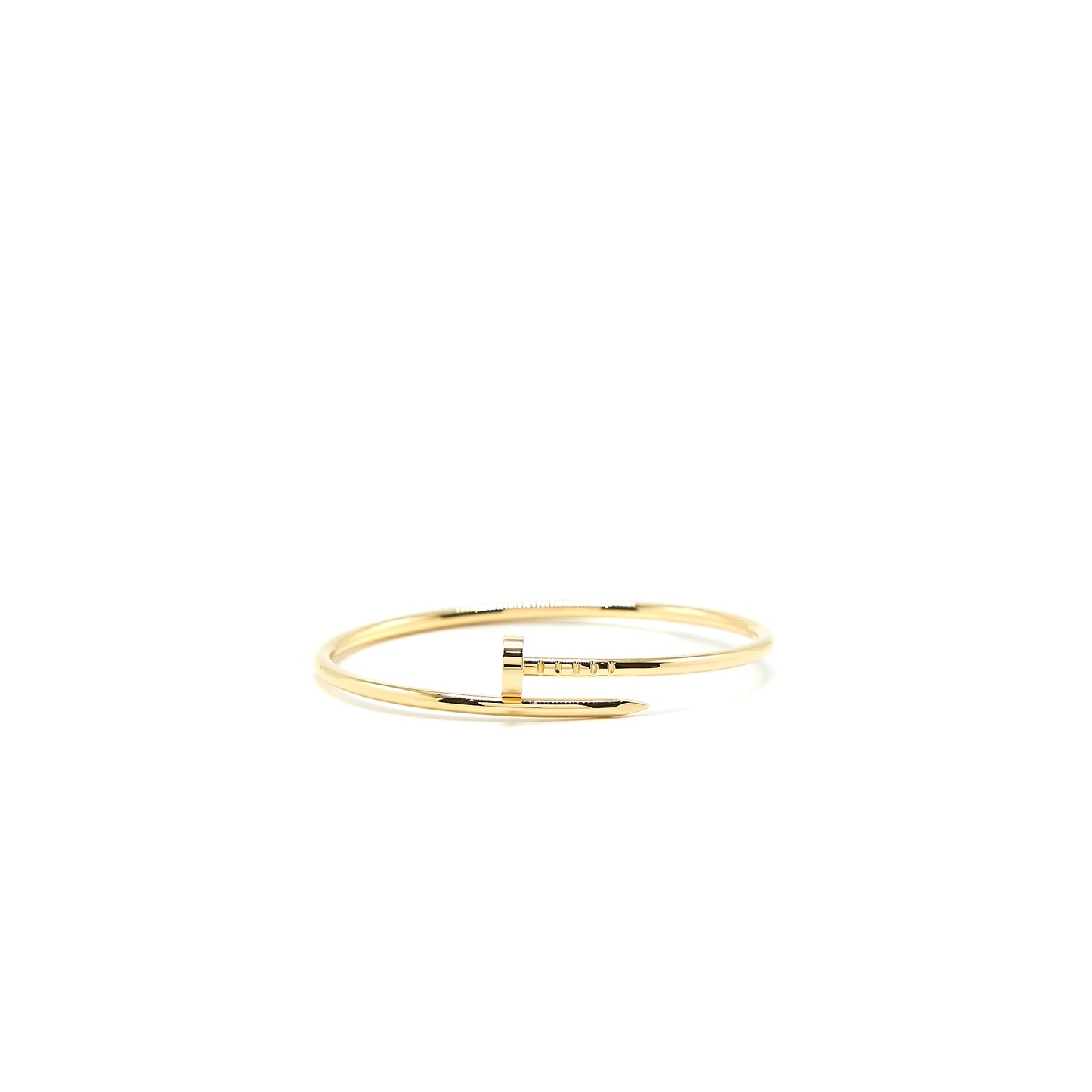 Cartier Size 15 Small Model Juste Un Clou Bracelet Yellow Gold
