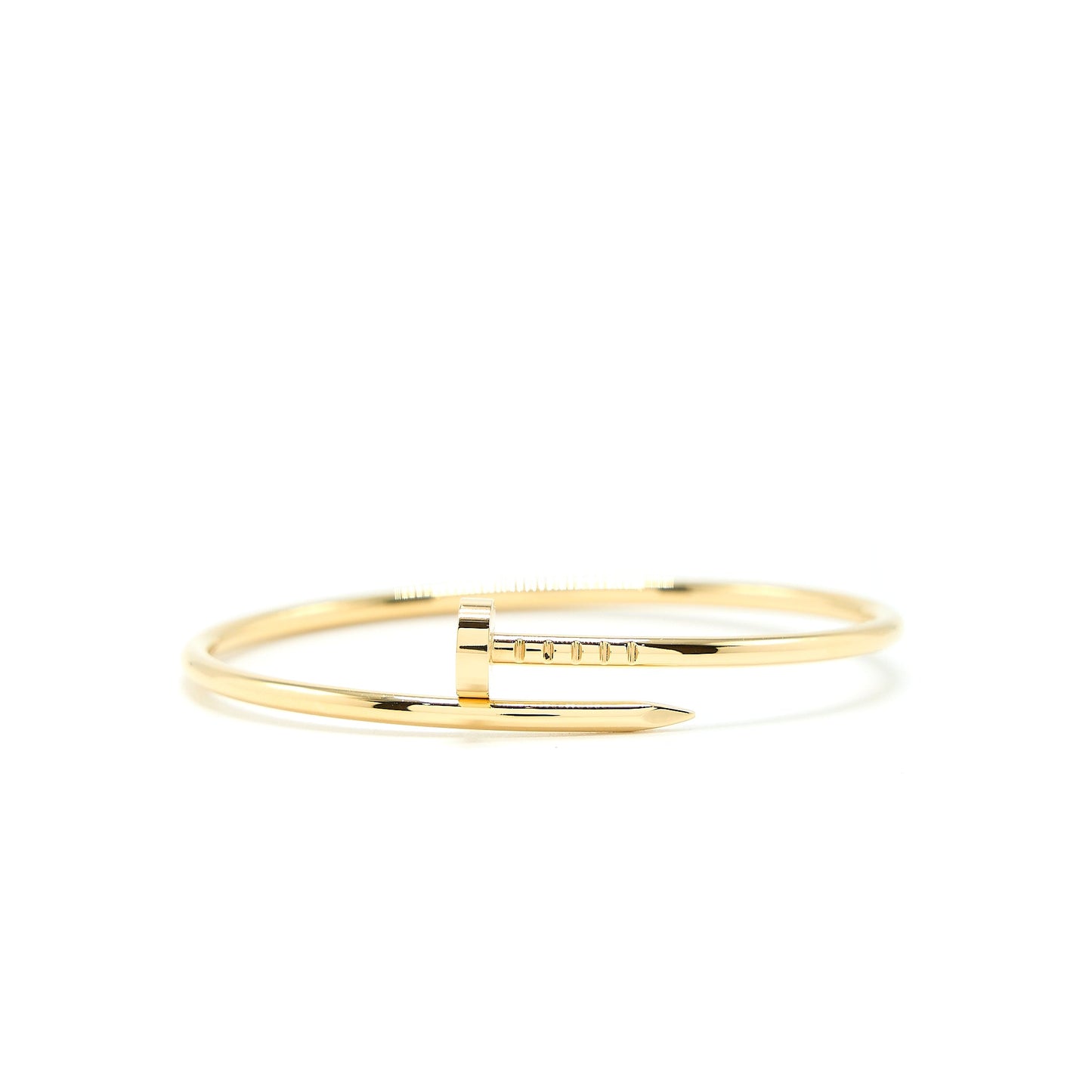 Cartier Size 15 Small Model Juste Un Clou Bracelet Yellow Gold