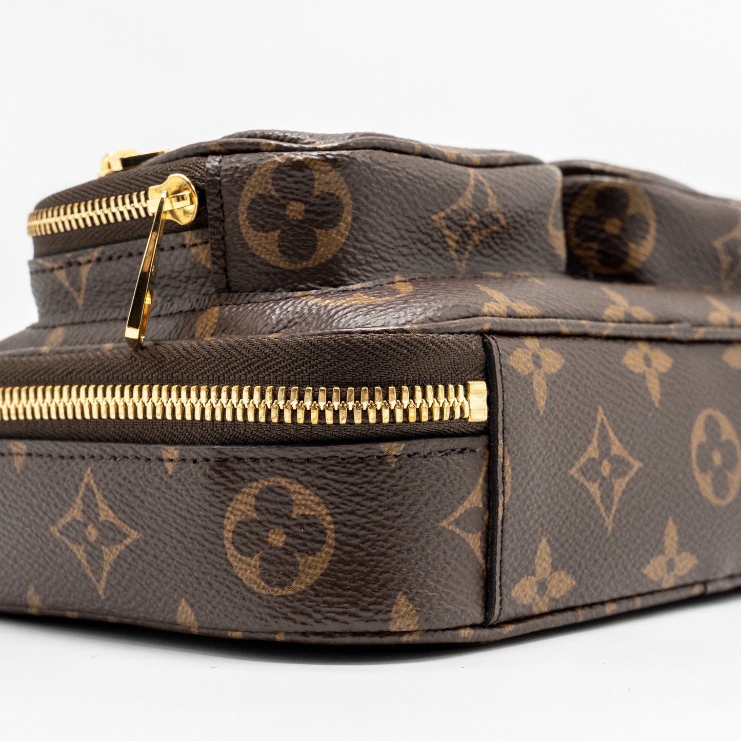 Louis Vuitton utility crossbody bag monogram canvas GHW