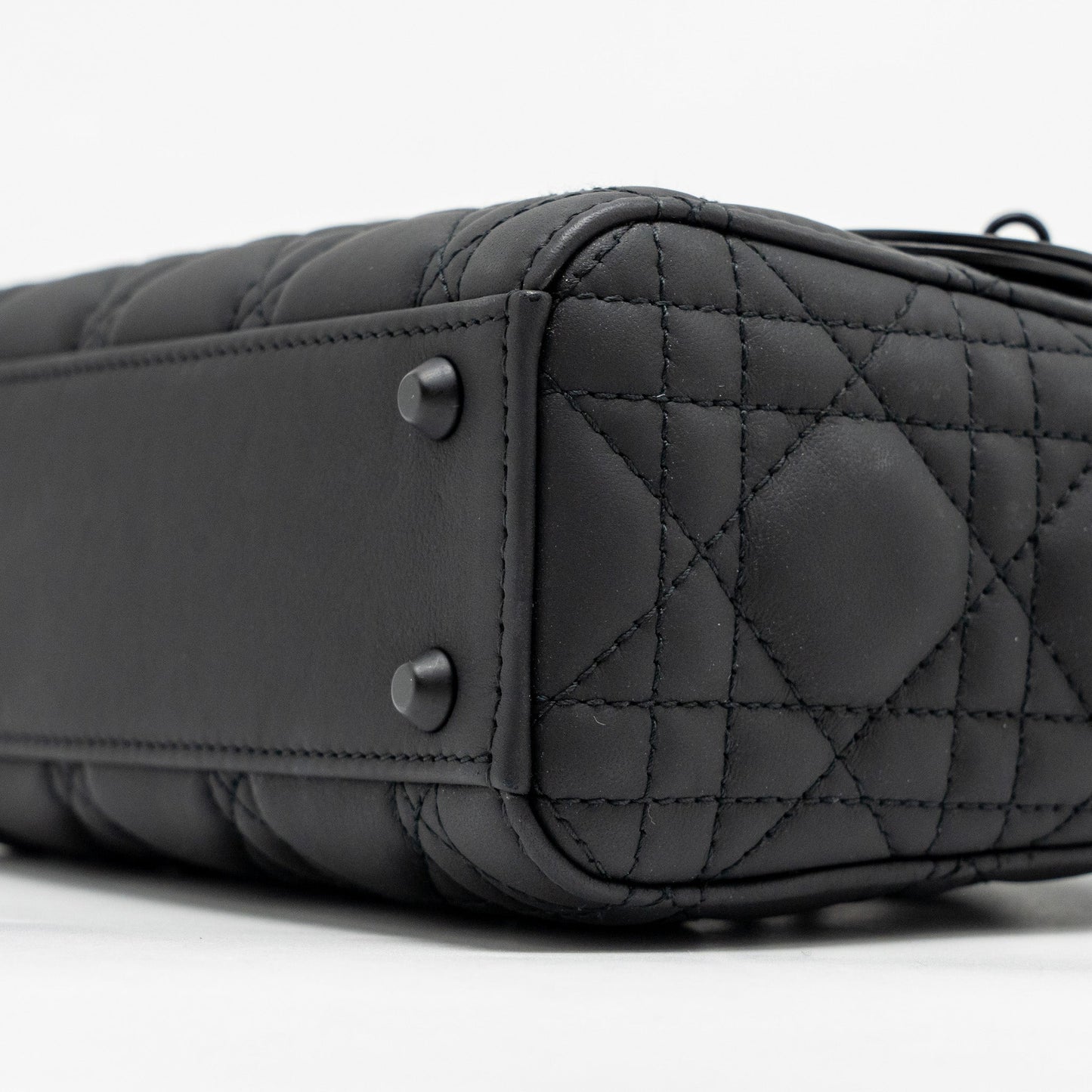 DIOR Mini Lady Dior Calfskin So Black