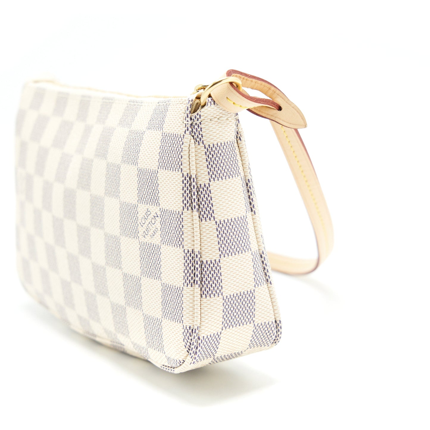 Louis Vuitton Pochette Accessories Damier Azur Canvas