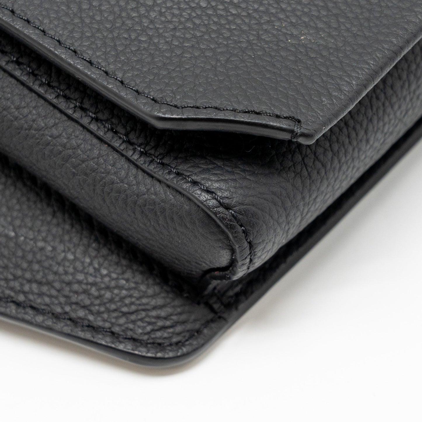 Louis Vuitton Aerogram Takeoff Sling Black Grained Calfskin Black Hardware